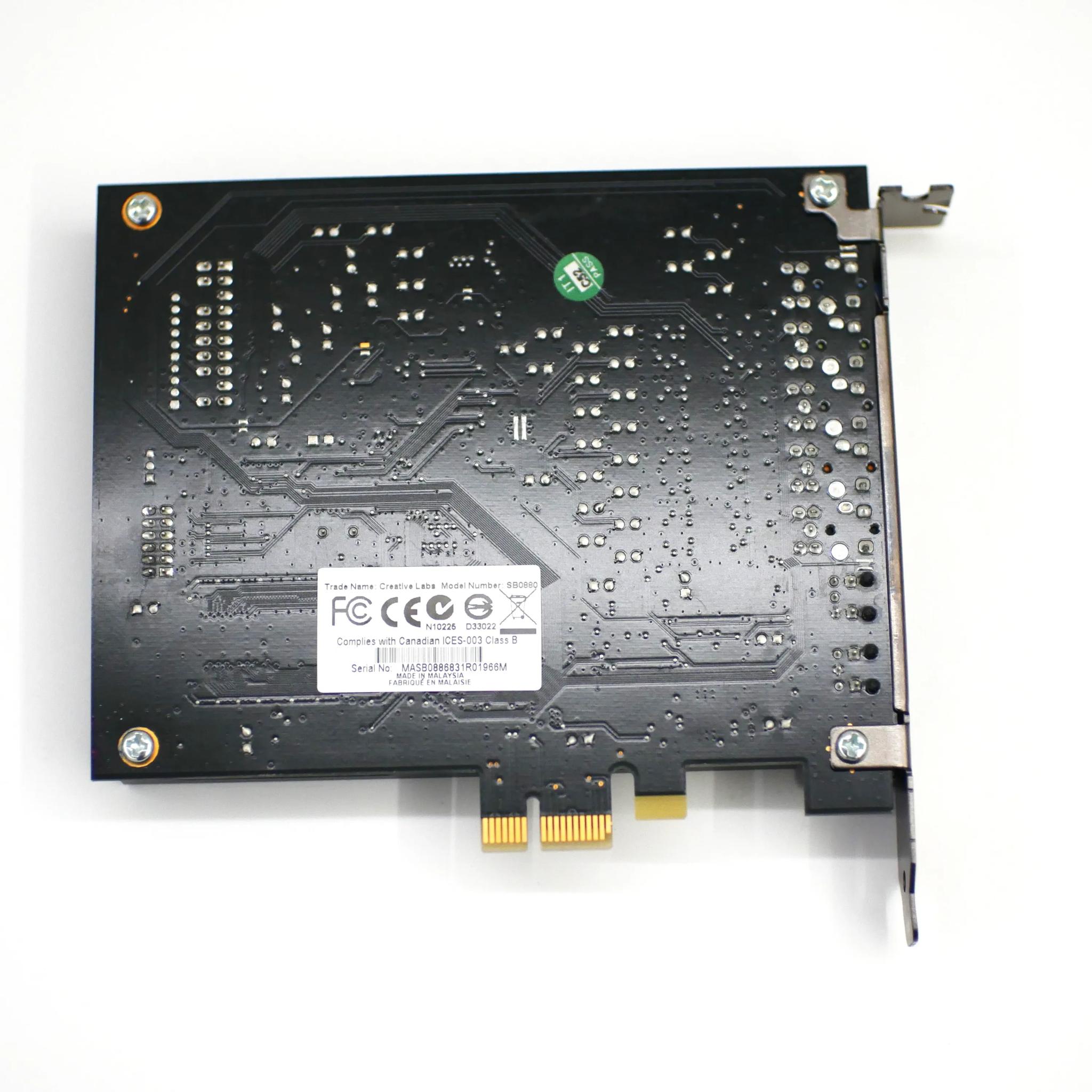 Creative Sound Blaster X-Fi Titanium Fatality Audio Card PCIe SB0880