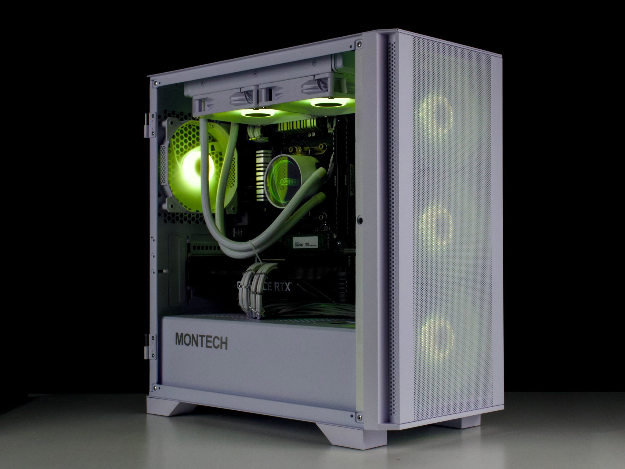 🧊❄️🧊 White Gaming PC – RTX 3070, Ryzen 7 3700X, 16GB RAM, 1TB SSD - WiFi, BlueTooth 🧊❄️🧊