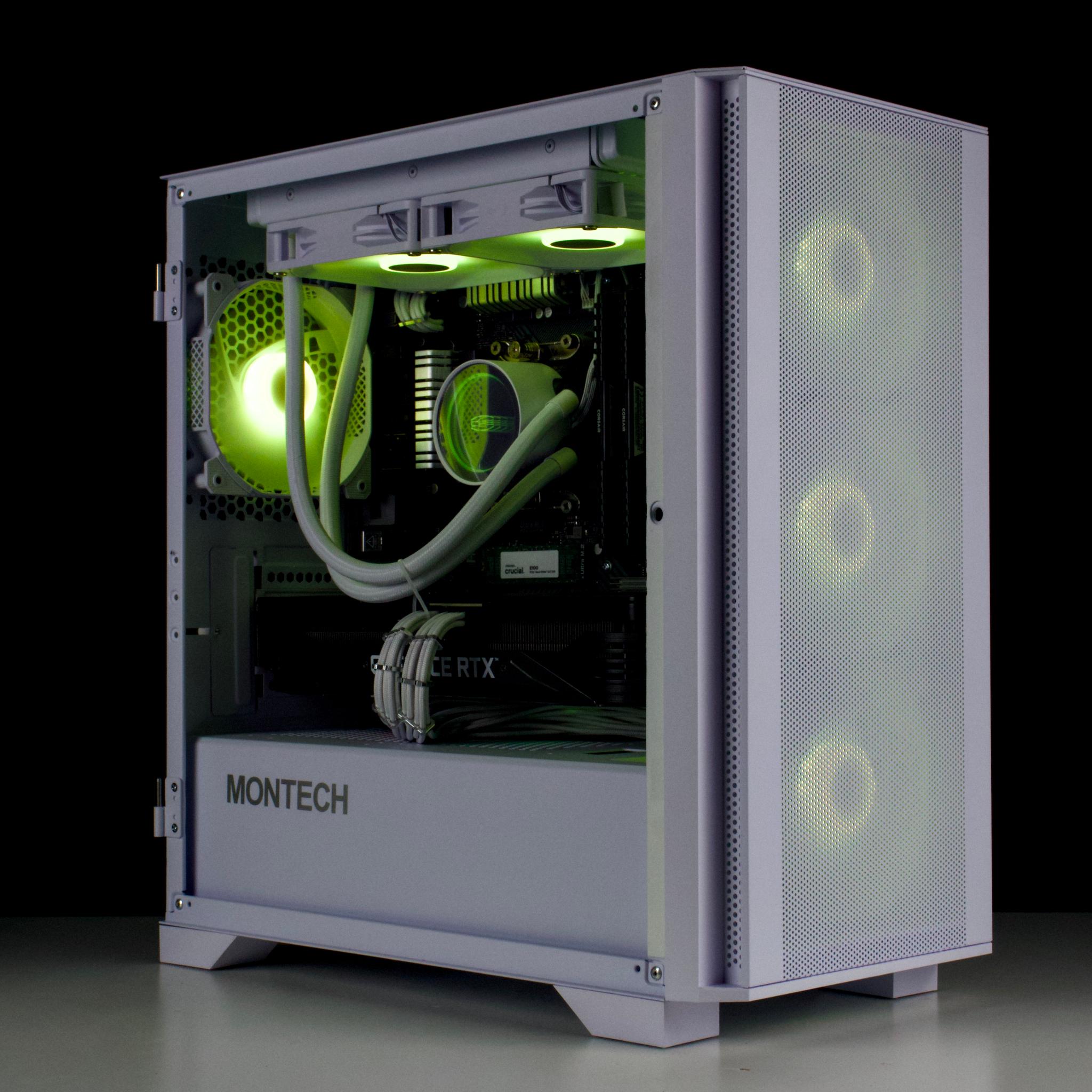 🧊❄️🧊 White Gaming PC – RTX 3070, Ryzen 7 3700X, 16GB RAM, 1TB SSD - WiFi, BlueTooth 🧊❄️🧊
