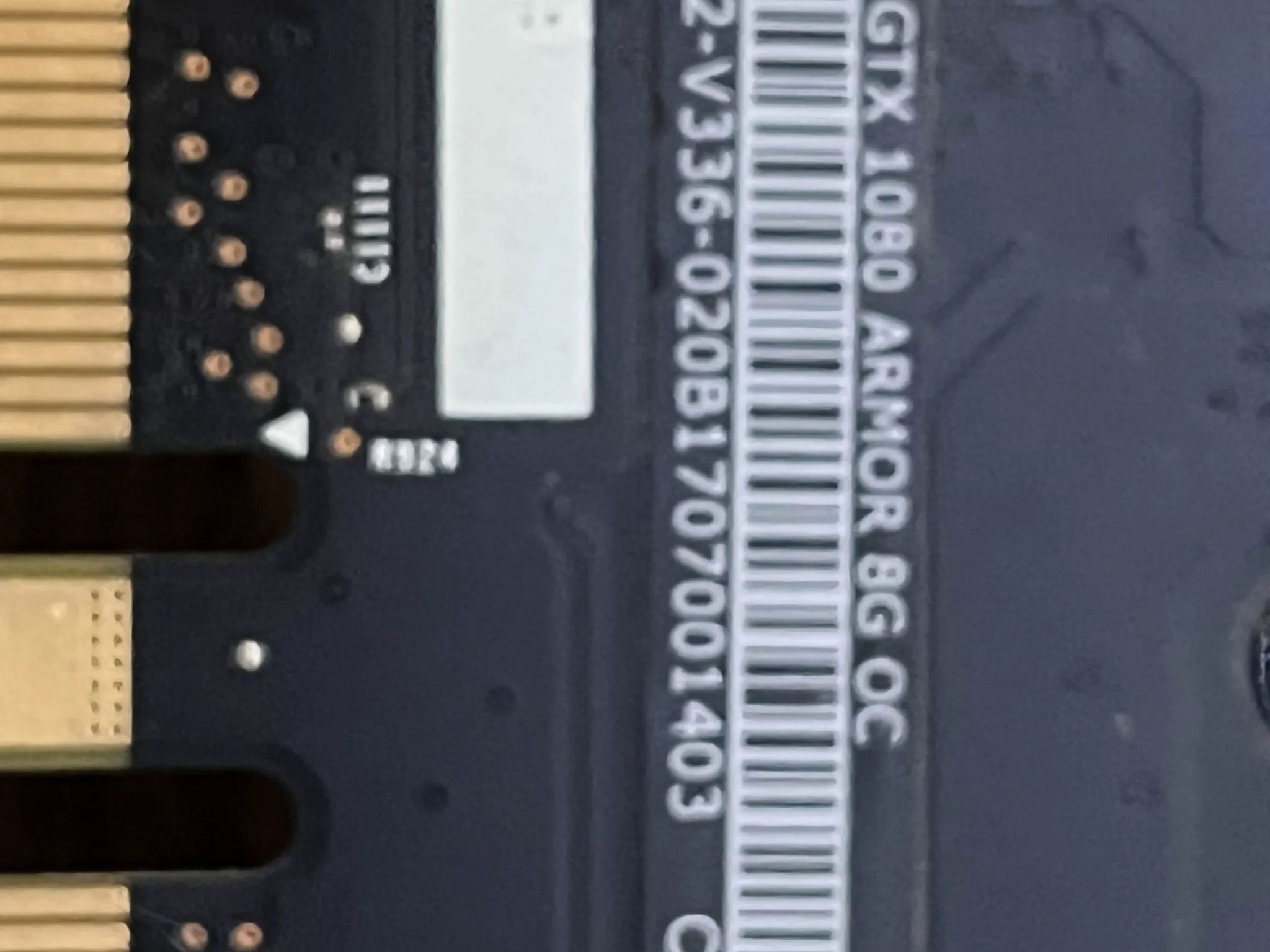 MSI GeForce GTX 1080 ARMOR 8G OC