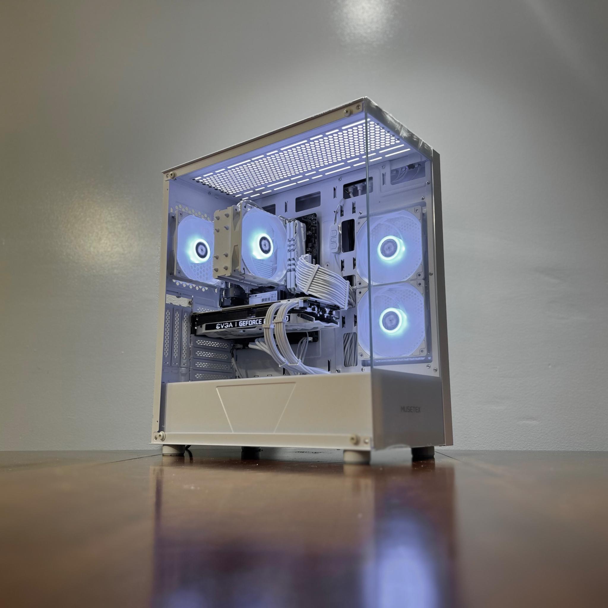 🔘⚪️ ARCTIC-HALO ⚪️🔘 GAMING PC | 1440p | RTX 2080 8GB