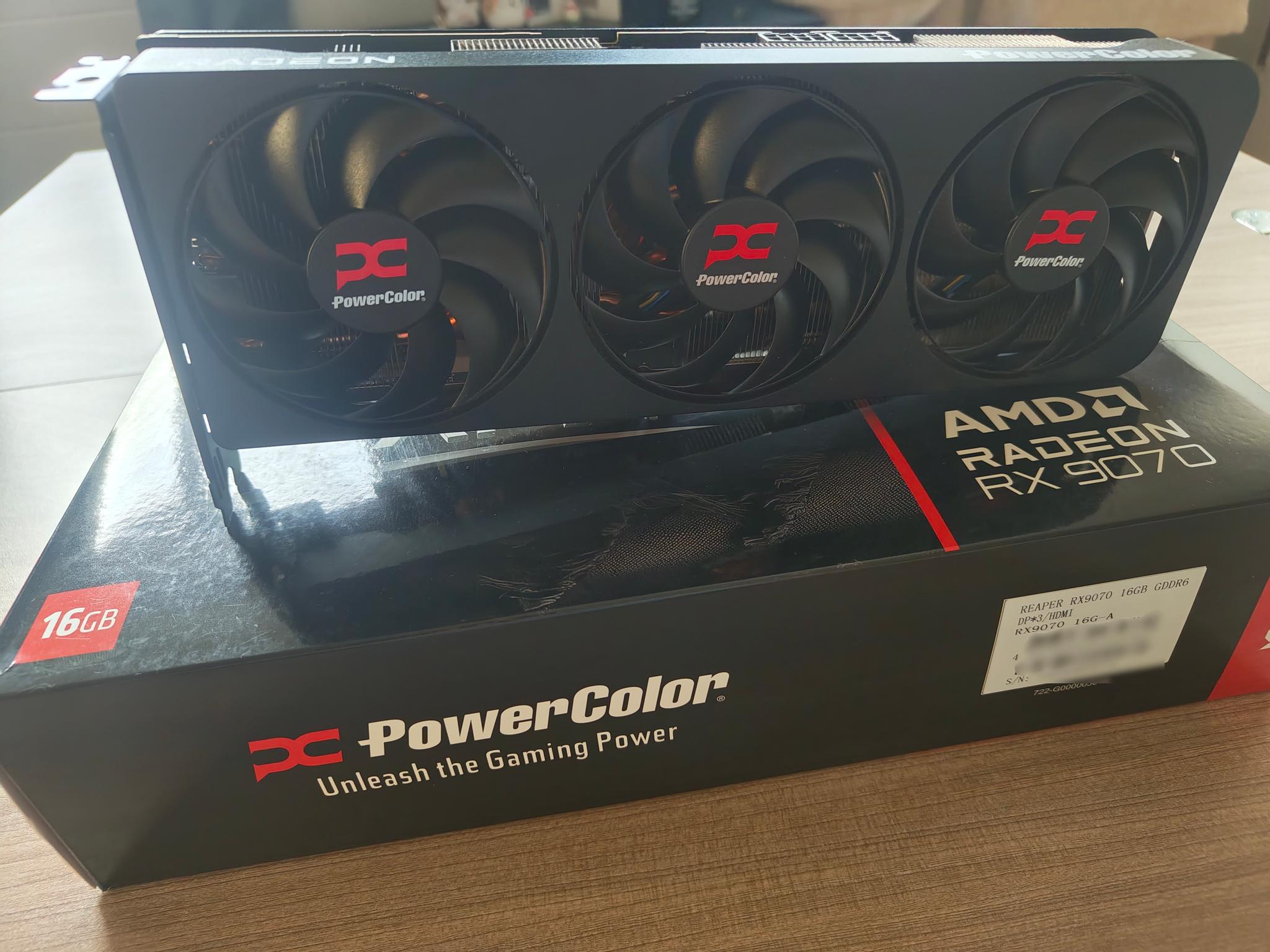PowerColor Reaper RX 9070 16GB GDDR6