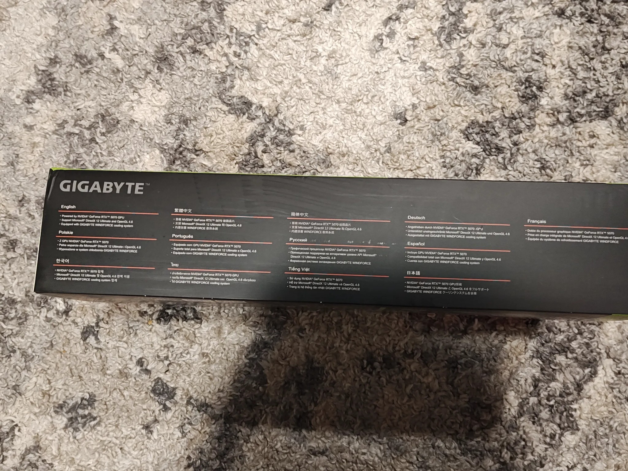 Gigabyte RTX 5070 Gaming OC