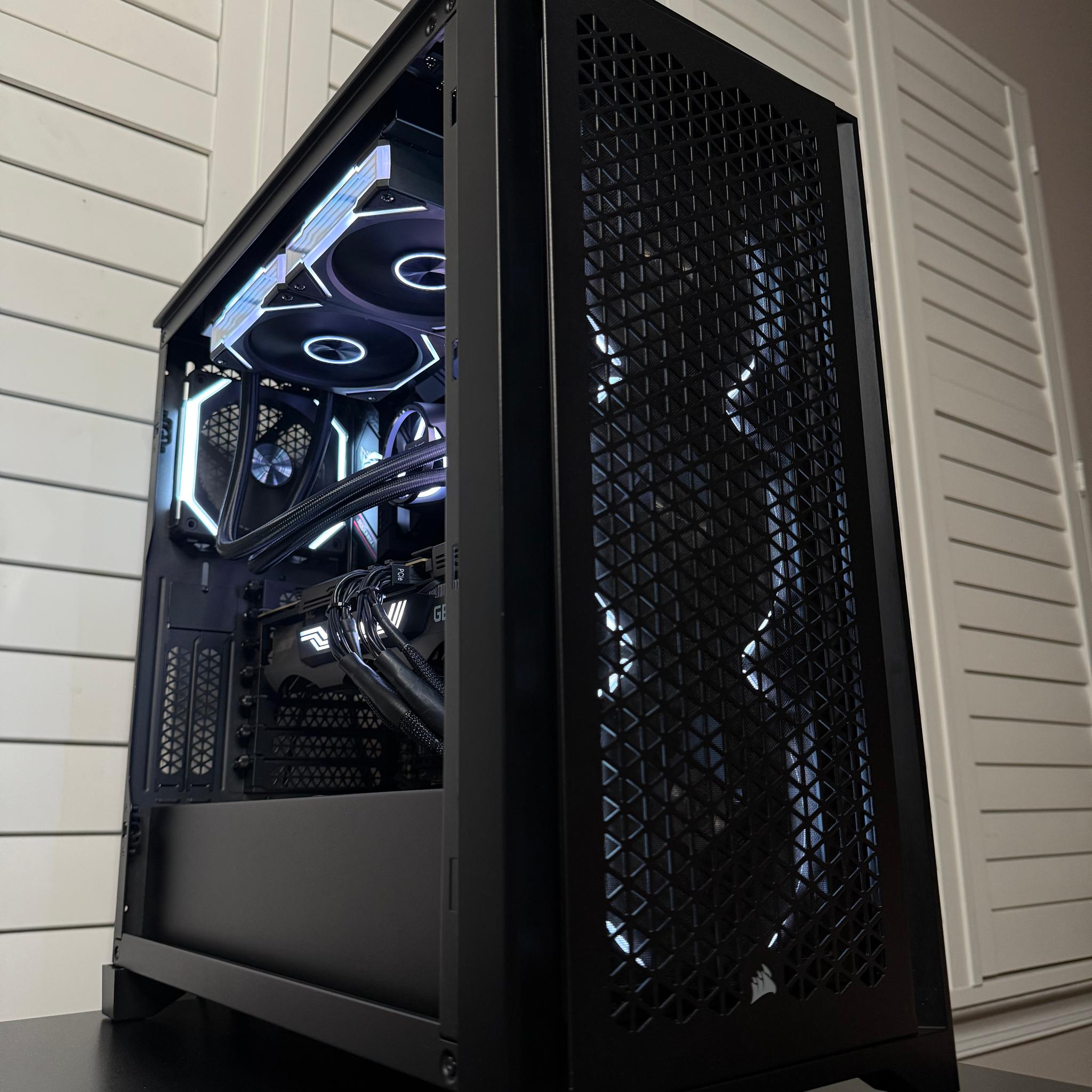 🖤 “Obsidian” — High-End Gaming PC | RTX 3080 Ti 12GB | Ryzen 7 5800X | 32GB Ram