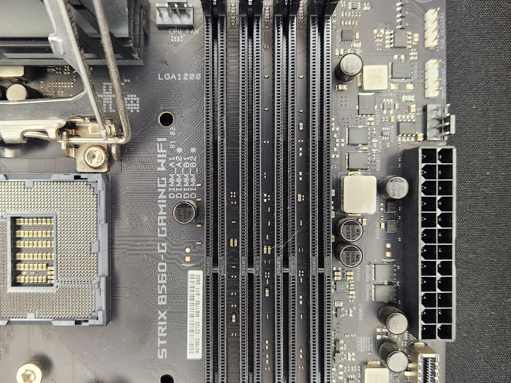 Asus ROG Strix B560M-G Gaming WIFI AS-IS