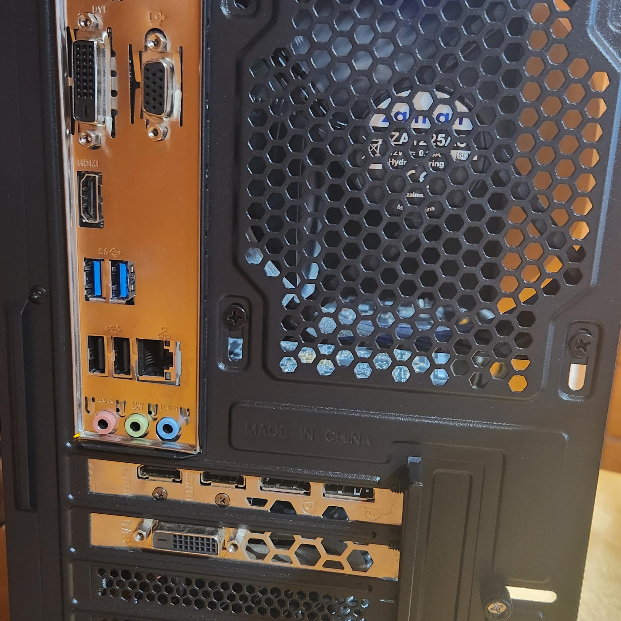 BUDGET GAMING PC Windows 11, RX 580 8GB, i5 9500, 16GB RAM, 500GB SSD