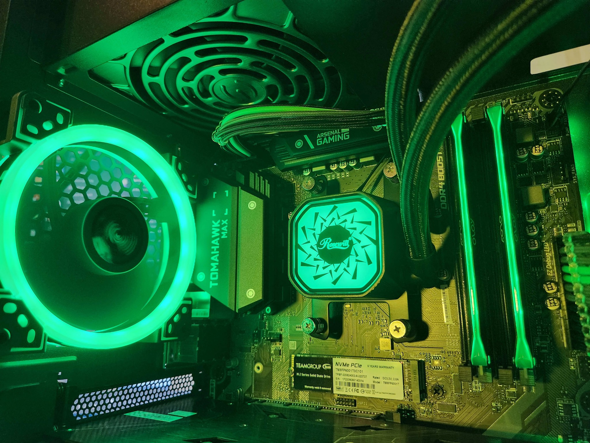 Custom 2700X | GTX 1070ti | 16GB 3600 MHz | 1TB NVME SSD Gaming PC