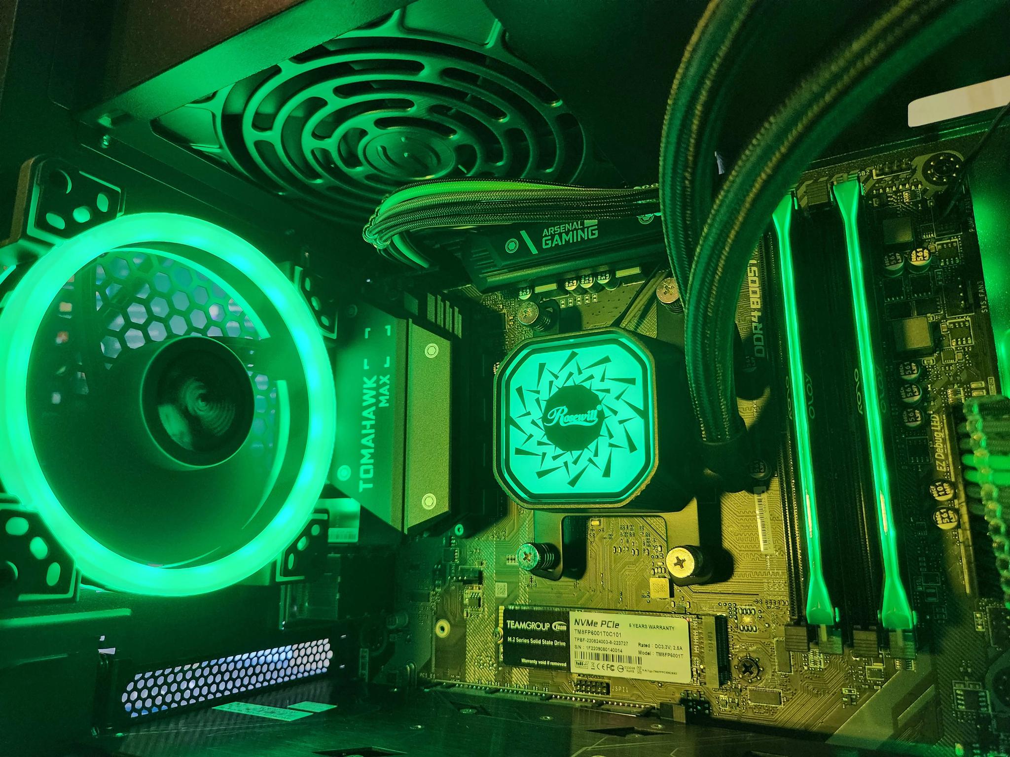 Custom 2700X | GTX 1070ti | 16GB 3600 MHz | 1TB NVME SSD Gaming PC