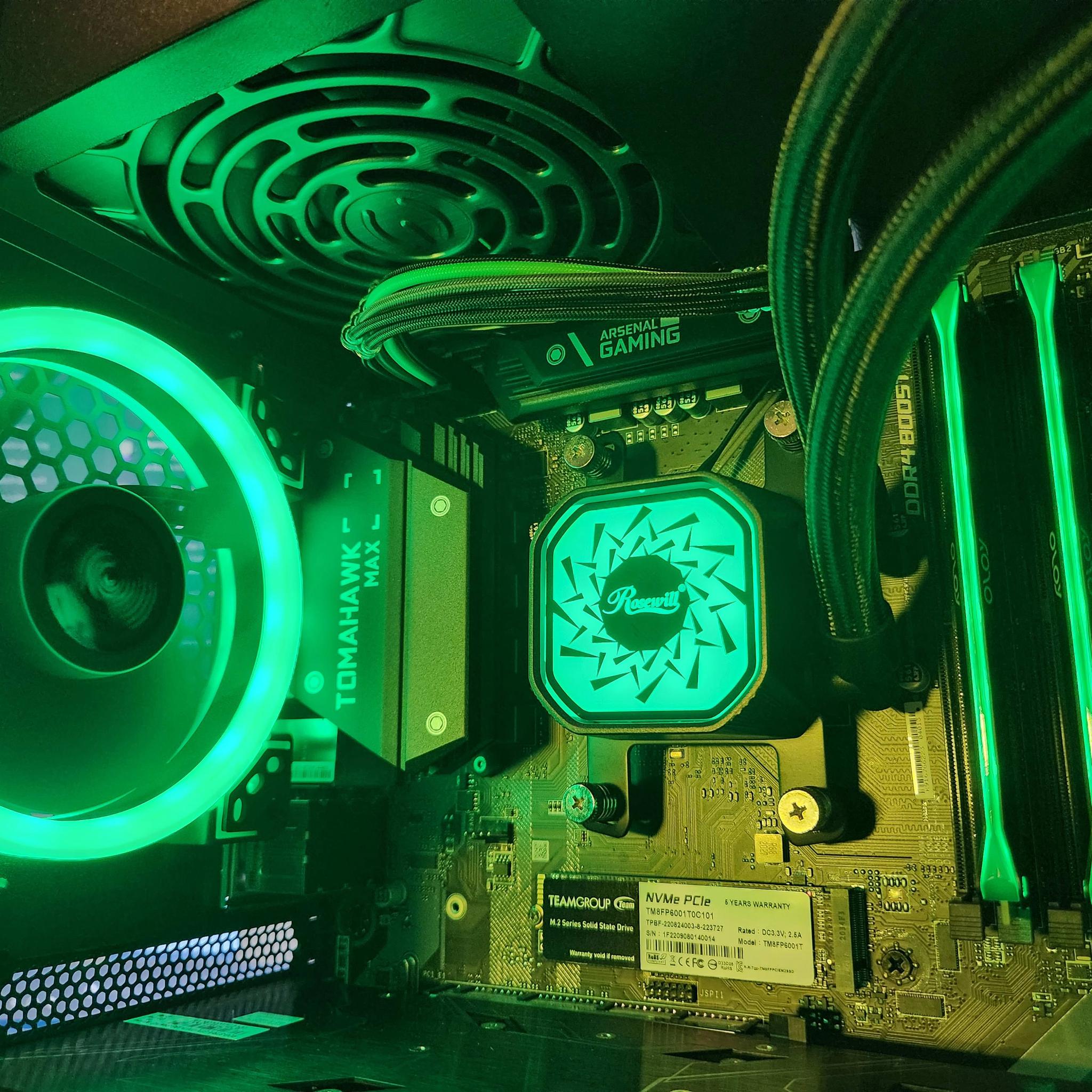 Custom 2700X | GTX 1070ti | 16GB 3600 MHz | 1TB NVME SSD Gaming PC