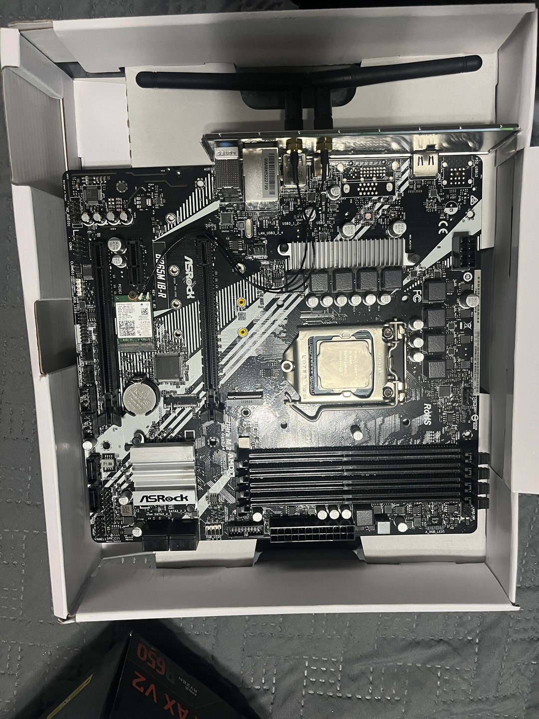 ASRock B365M IB-R Motherboard with Intel i5 9400F 2.9 Ghz CPU and