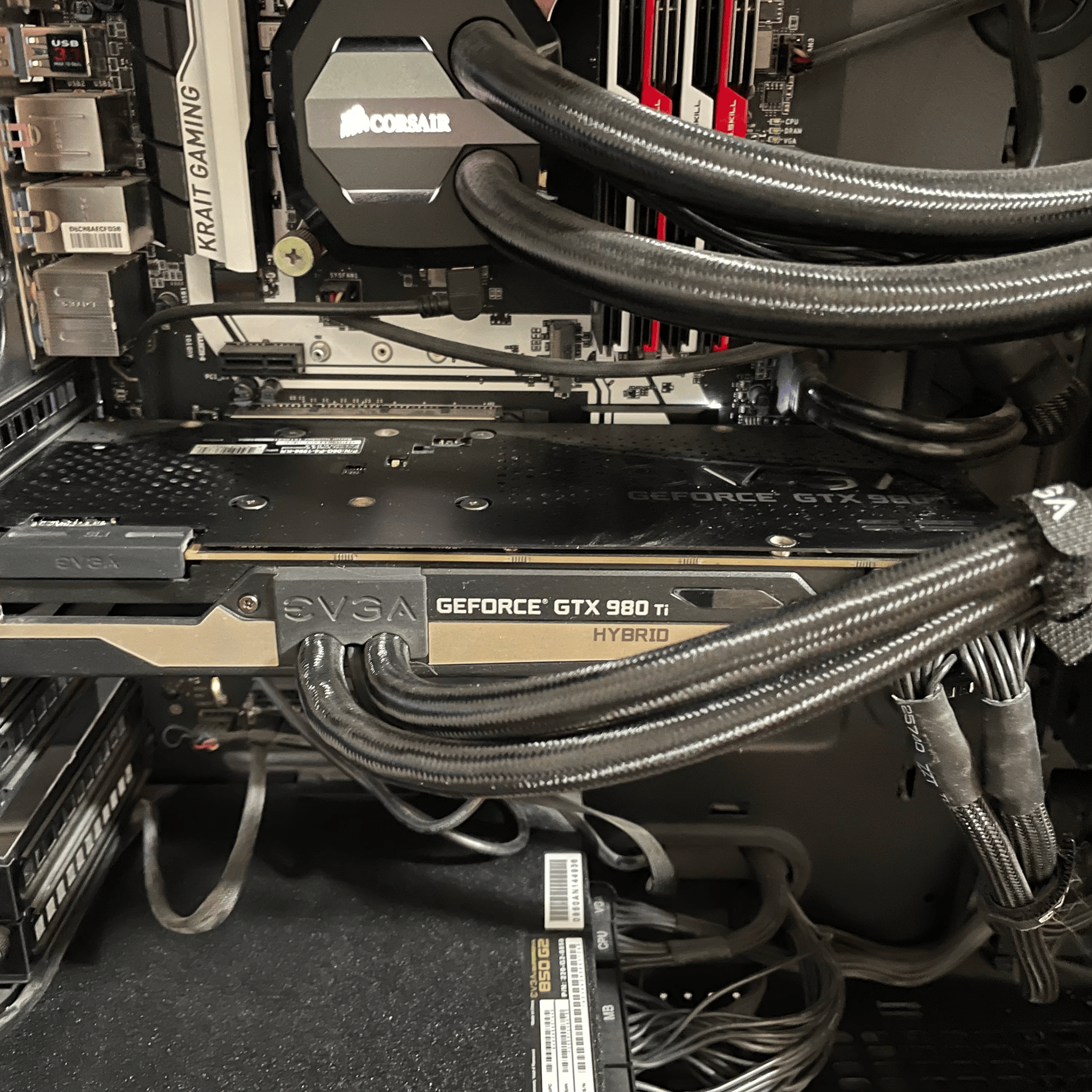 EVGA Nvidia GTX 980TI Hybrid