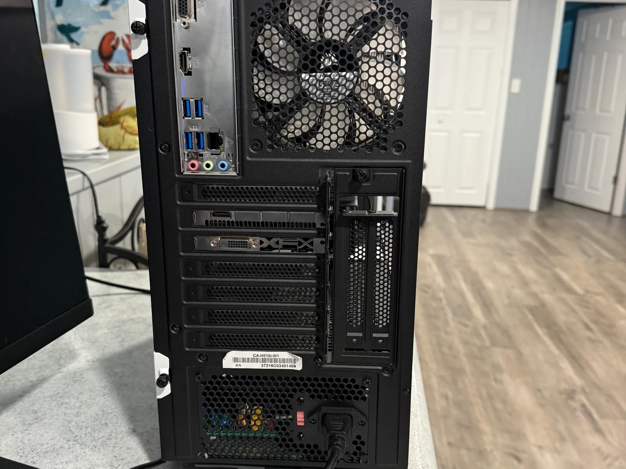 Gaming PC – RX 580, Ryzen 5, 16GB RAM, SSD, Win 11 Pro – Read Description