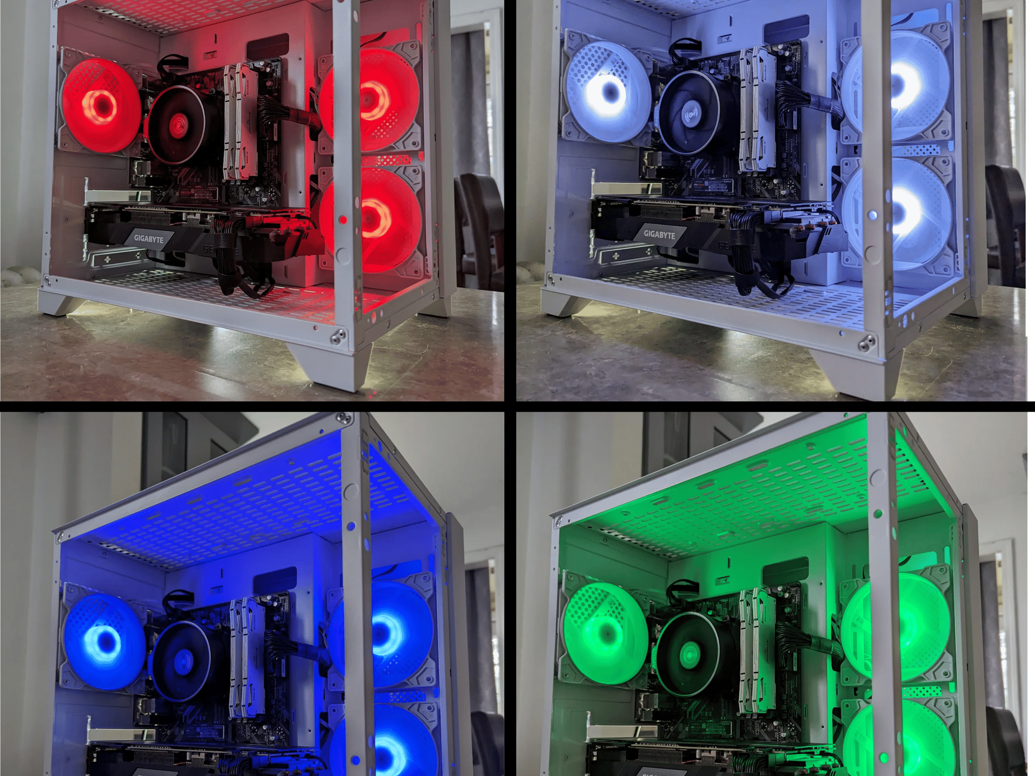 RTX 2070 Super, Ryzen 5 5600x Mid Level RGB Gaming PC (WHITE)