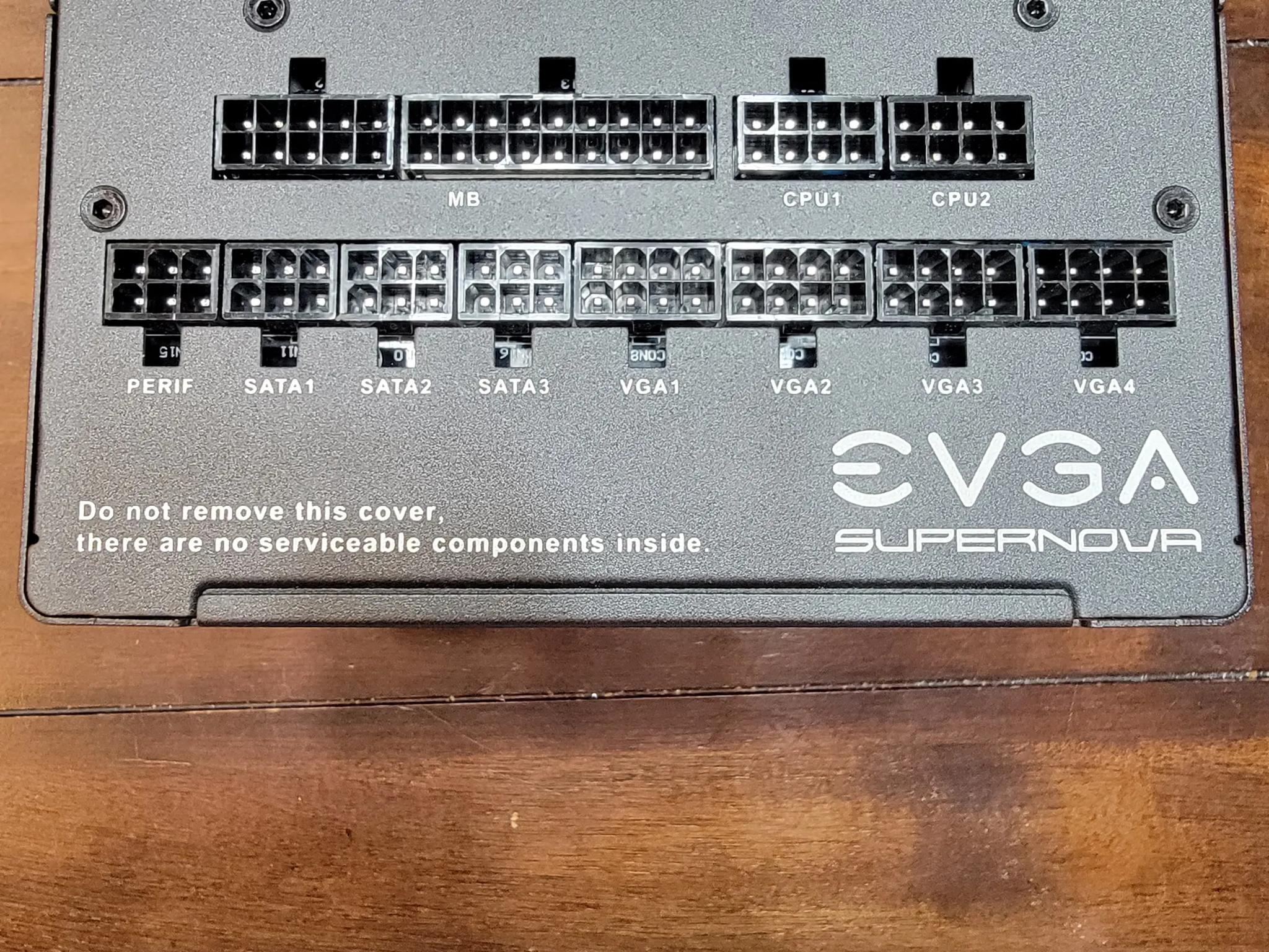 EVGA SuperNOVA 750 G6, 80 Plus Gold 750W
