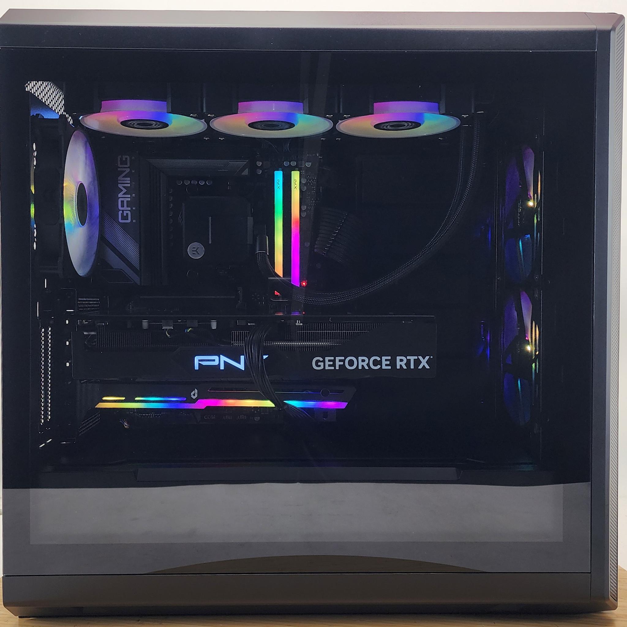 Gaming PC Ryzen 7 7800X3D 32GB RAM 1TB SSD RTX 4080 16GB Windows 11 PC