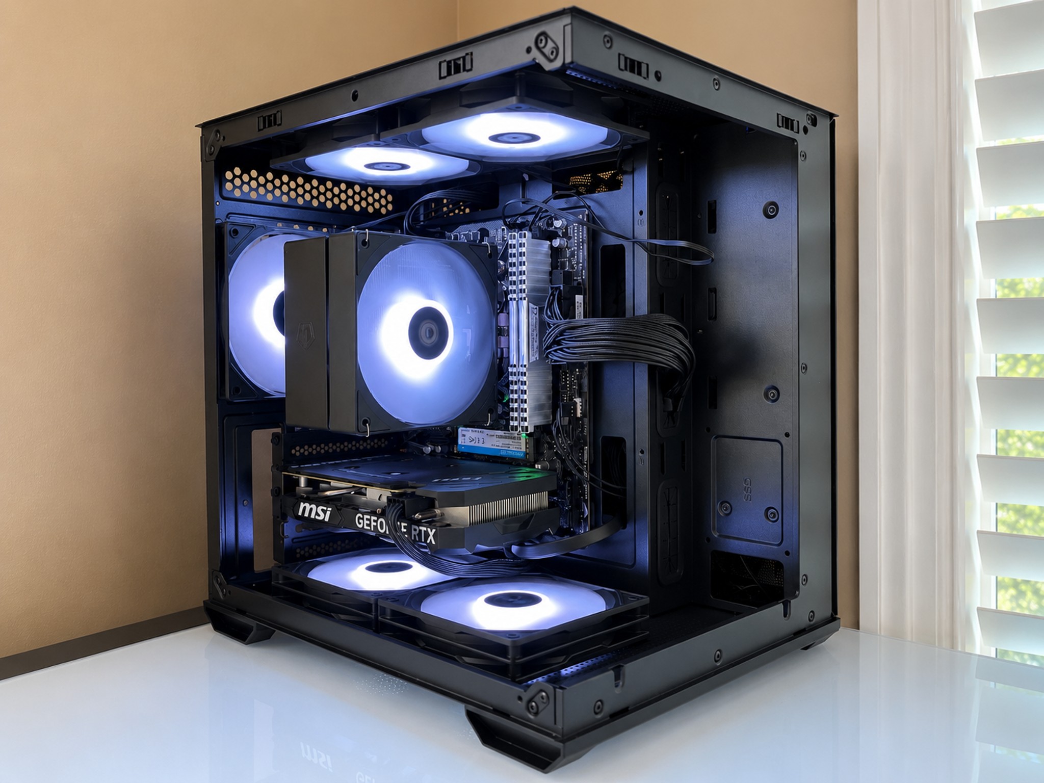 GeForce RTX 4060 Custom Gaming PC - Ryzen 5 5600