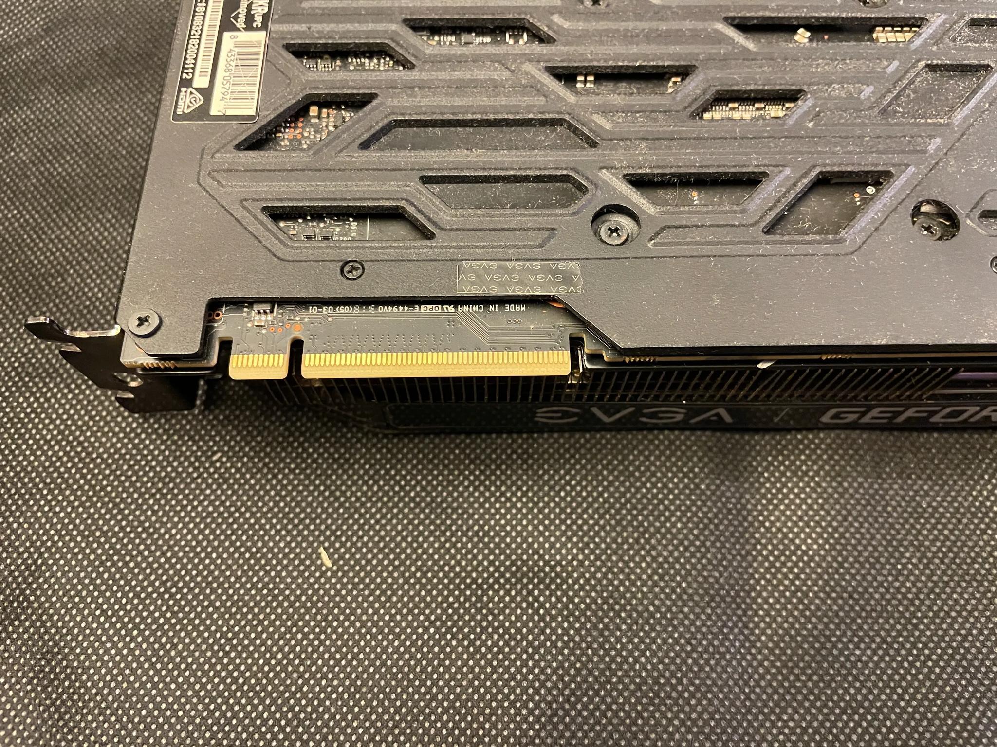 EVGA GeForce RTX 2080 XC GAMING, 08G-P4-2182-KR, 8GB GDDR6, Dual HDB Fans, RGB LED, Metal Backplate