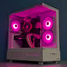 Pink & White Gaming PC | RTX 3060 Ti | Ryzen 5 5500 | 16GB RAM | NVMe SSD