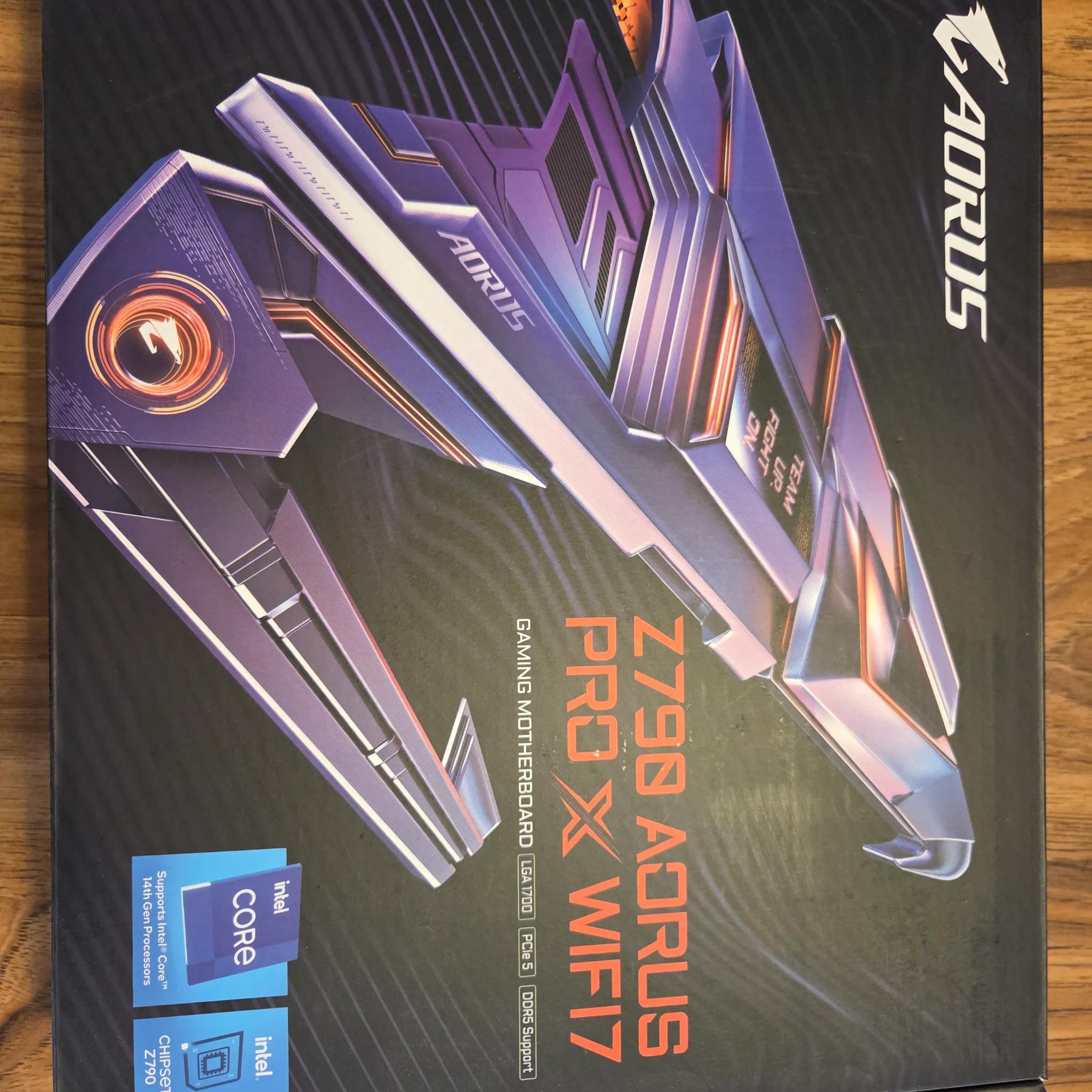 Z790 Aorus pro x wifi 7