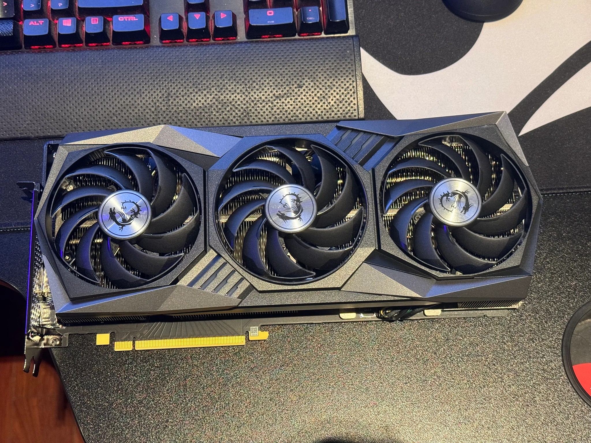 MSI RTX 3070 Ti Gaming X Trio 8GB GDRR6X 256-Bit HDMI/DP Nvlink Torx Fan 3 Ampere Architecture
