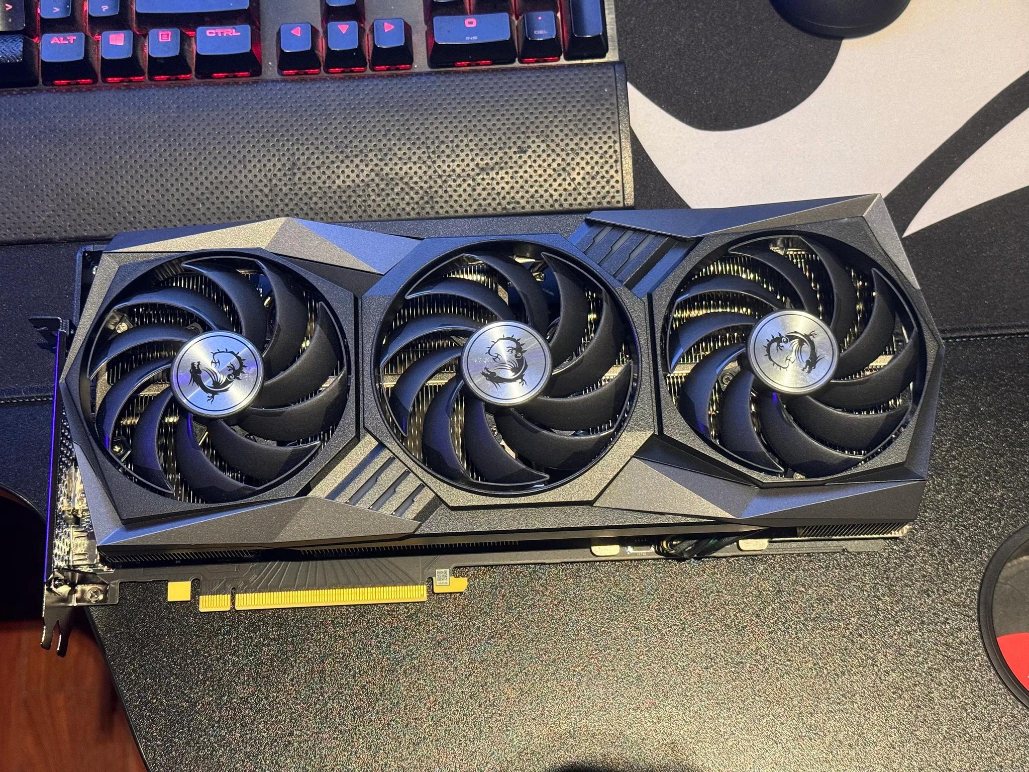 MSI RTX 3070 Ti Gaming X Trio 8GB GDRR6X 256-Bit HDMI/DP Nvlink Torx Fan 3 Ampere Architecture