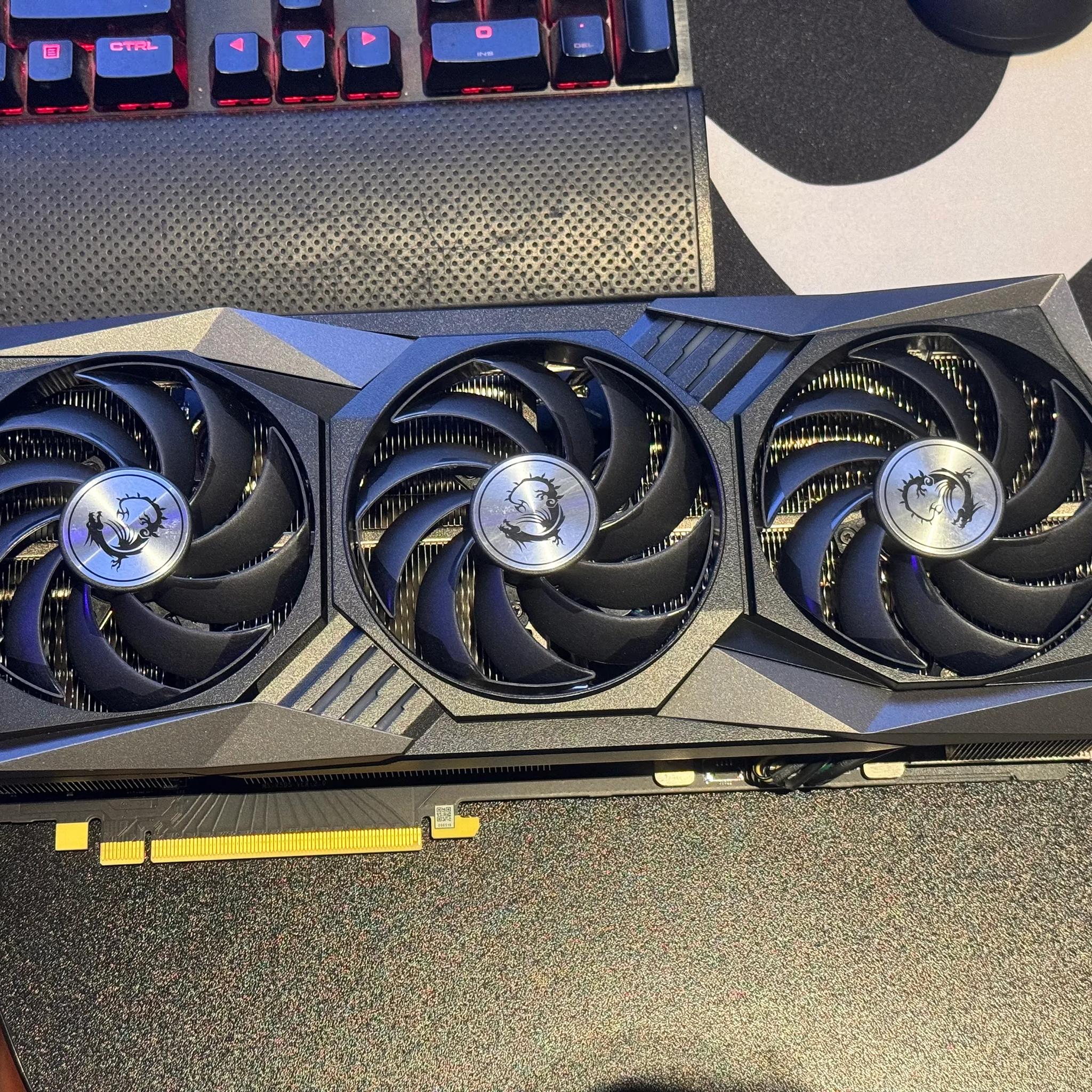 MSI RTX 3070 Ti Gaming X Trio 8GB GDRR6X 256-Bit HDMI/DP Nvlink Torx Fan 3 Ampere Architecture