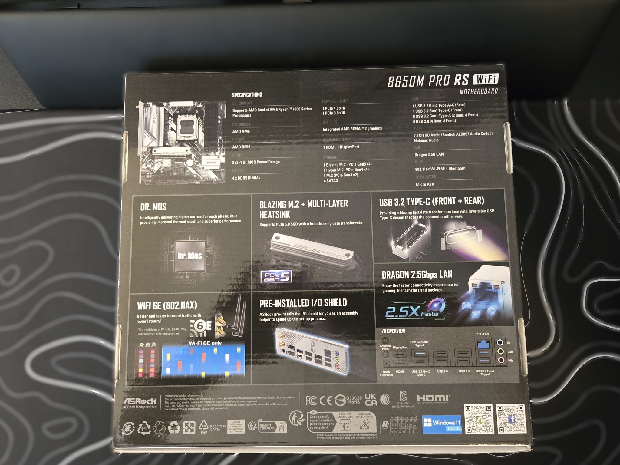 *Brand New* ASRock B650M Pro RS Wifi
