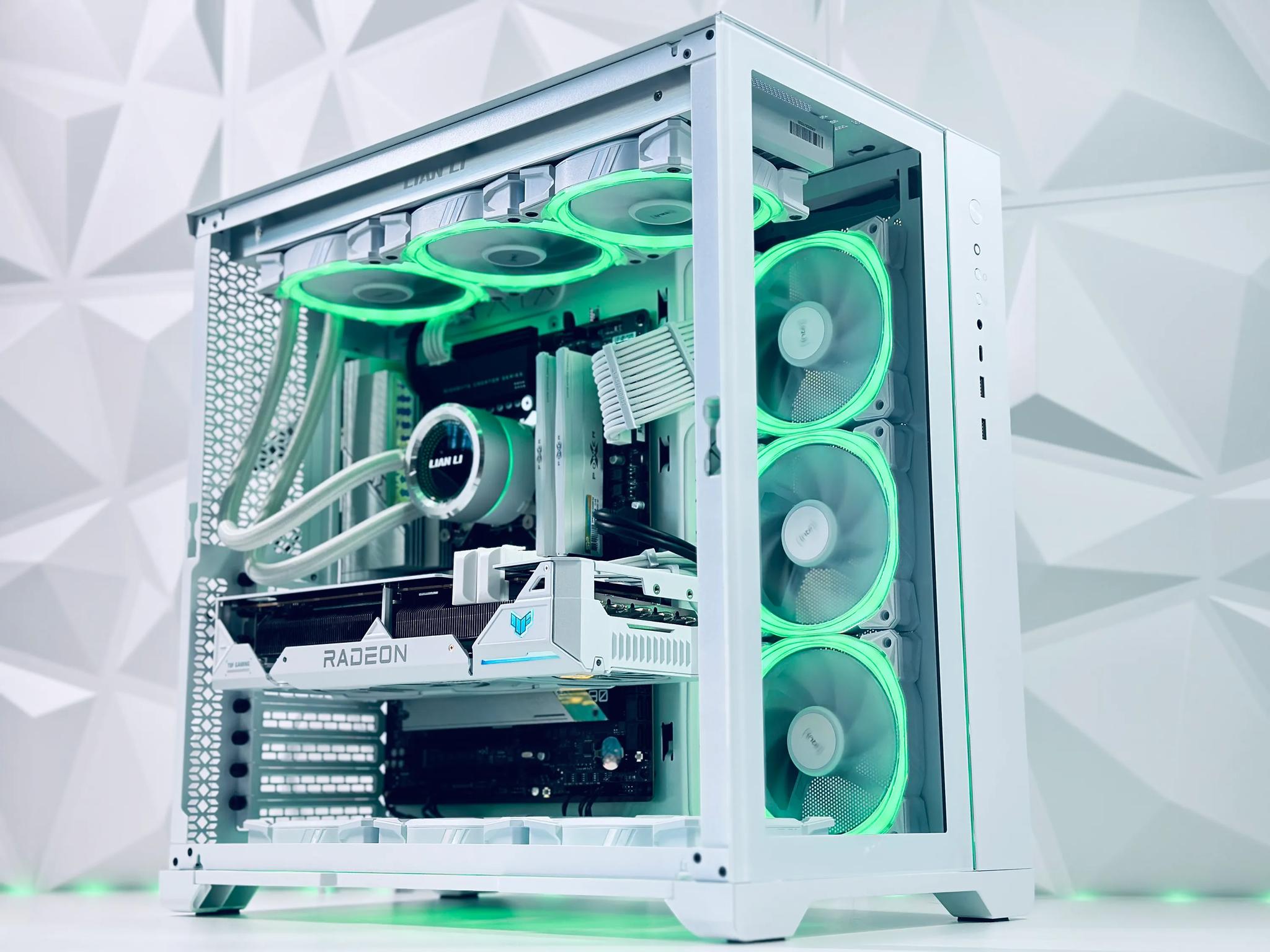 🧡✴️Extreme Liquid Cooled Gaming PC✴️AMD RX 7800 XT 16GB✴️Intel 13500 14 core✴️32GB DDR5✴️1TB NVME