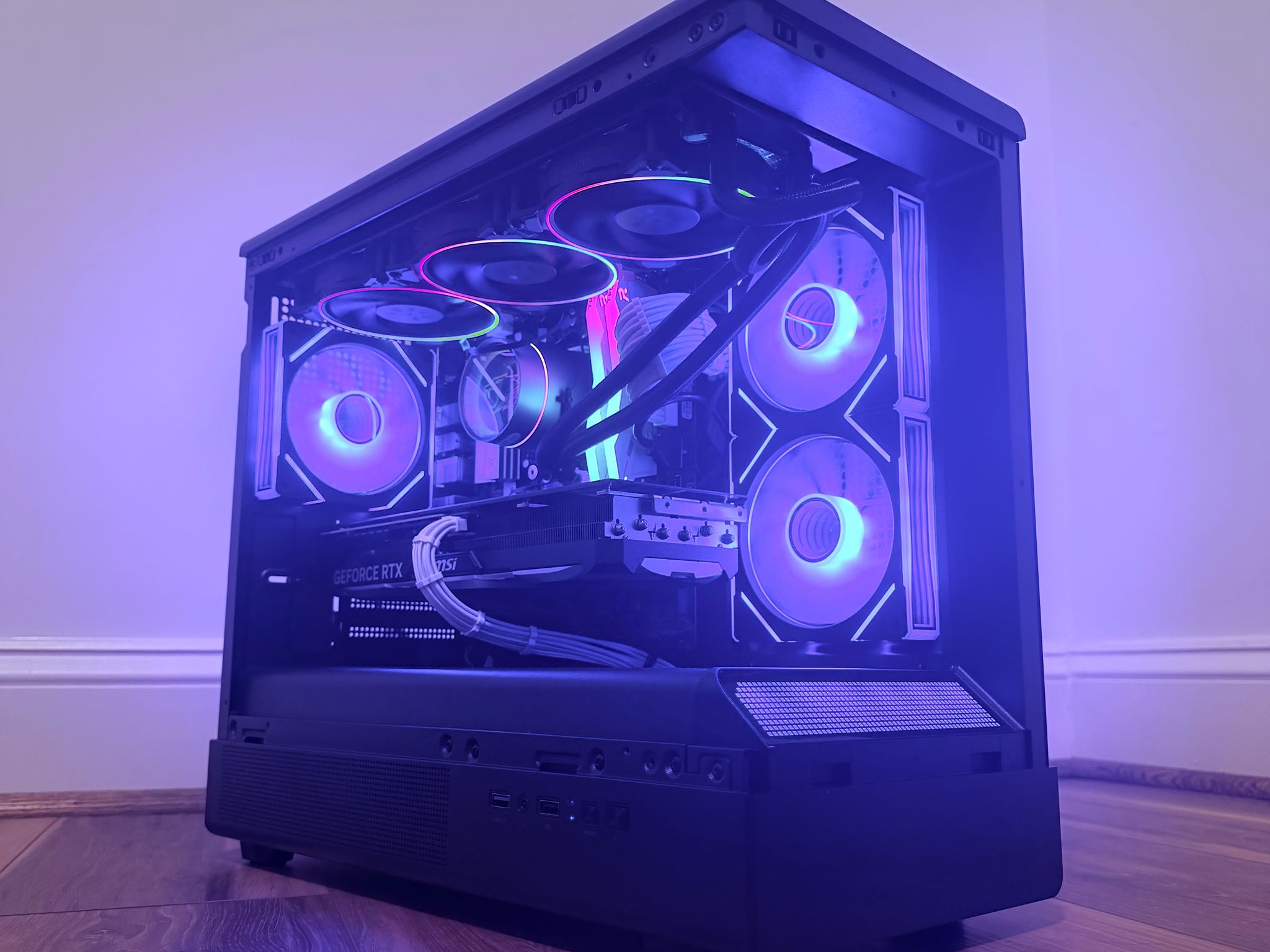⚫️"Obsidian Pulse"⚫️| 1440p/4k Gaming | RTX 4070 Ti | Ryzen 7 7700X | 32GB DDR5 | 2TB NVMe SSD