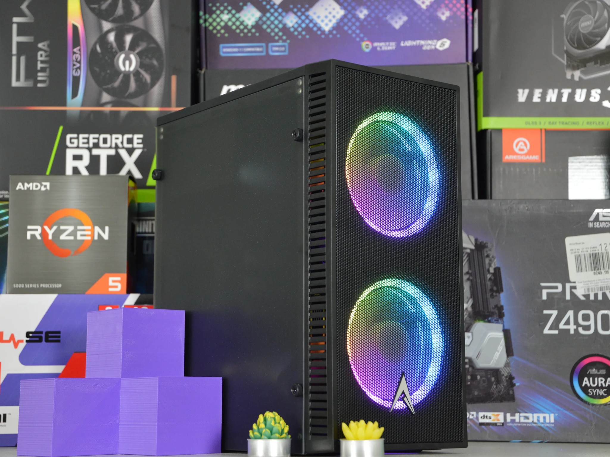 ⚫🟢| RX 580 8GB | INTEL XEON E5-2670 V3 | 16GB DDR4 RAM | 1TB NVME SSD | Midnight Money |