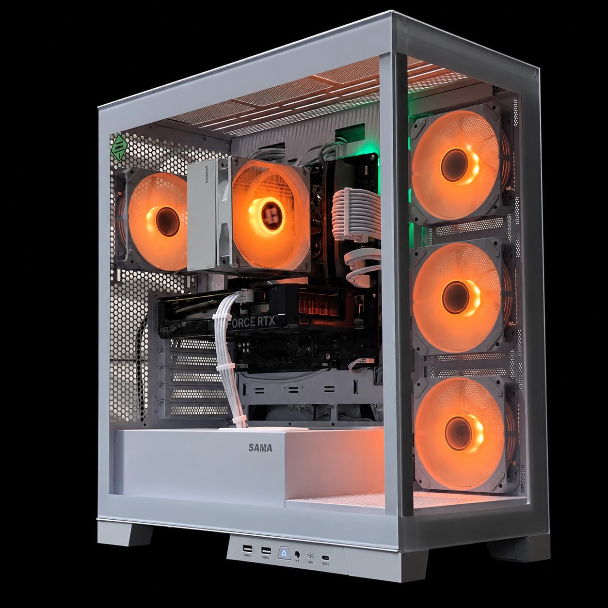 RTX 4060 Ti / Ryzen 5 7600x / 16GB DDR5 Ram / 512GB SSD / B850 Chipset / Future proof / Gaming pc