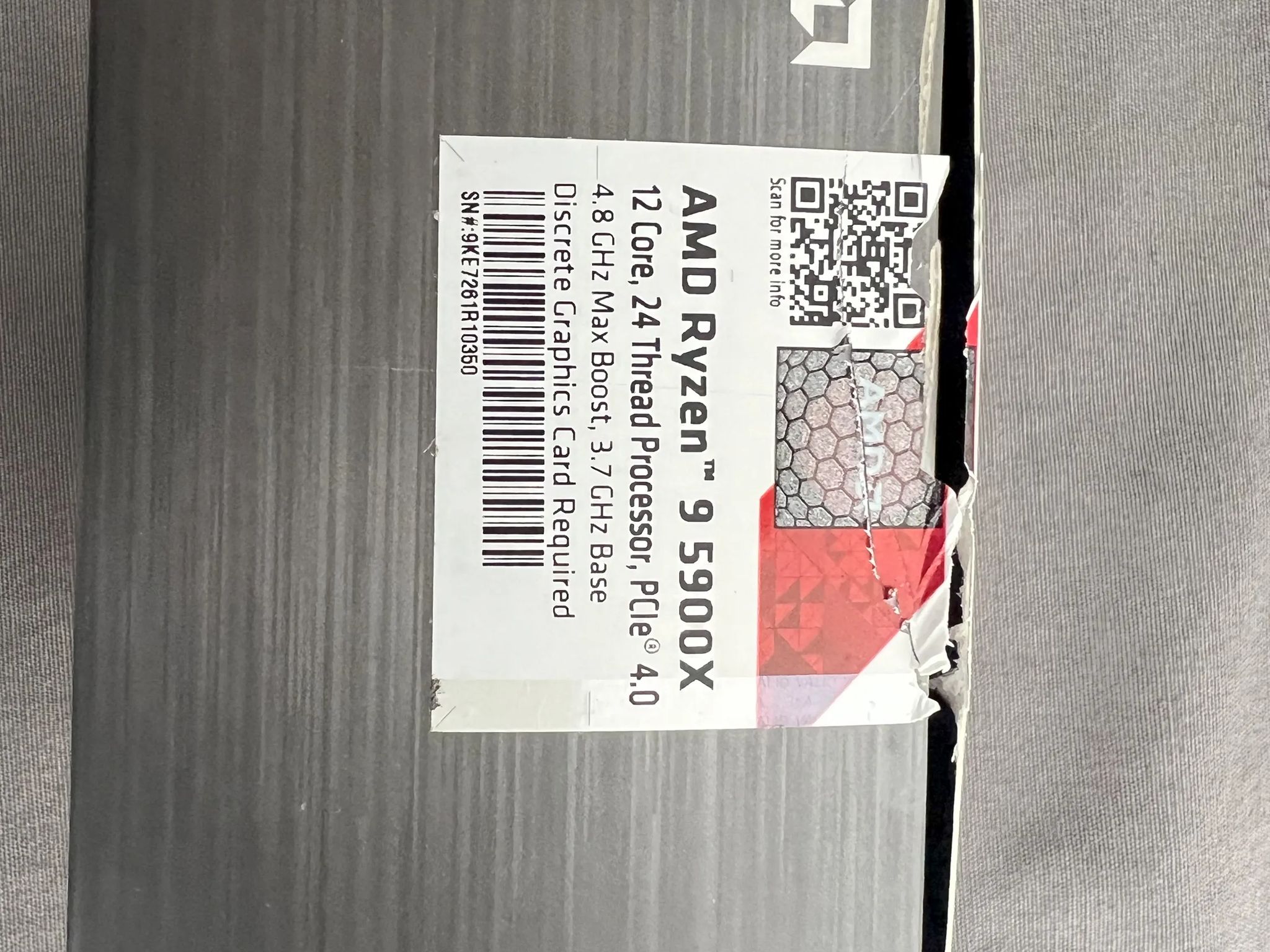 AMD Ryzen 9 5900x