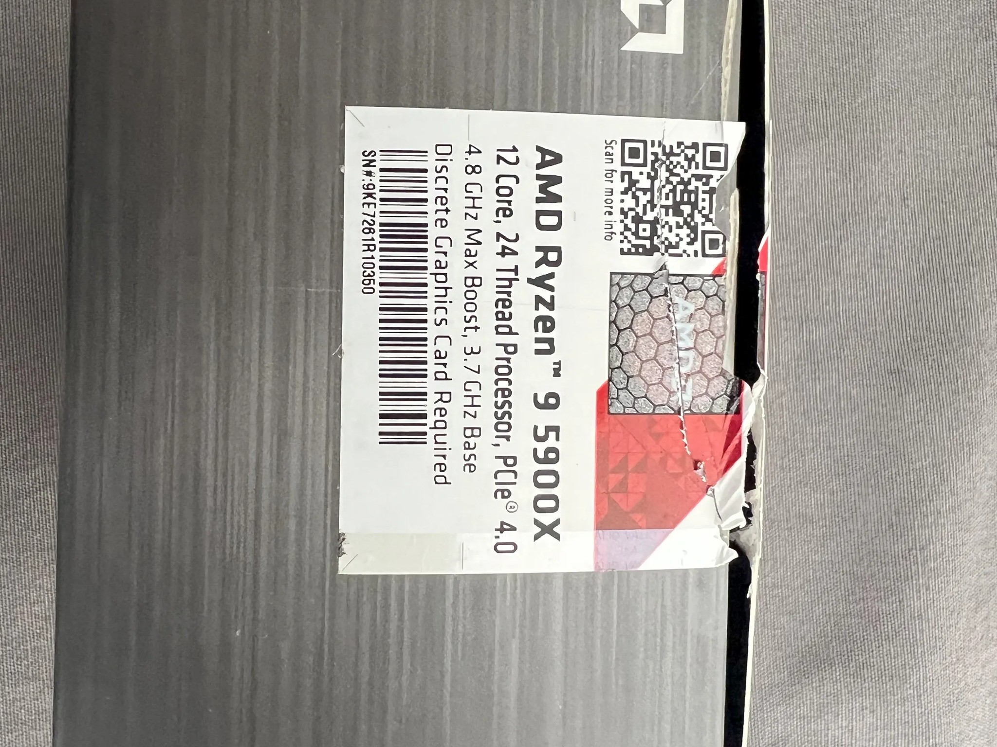 AMD Ryzen 9 5900x