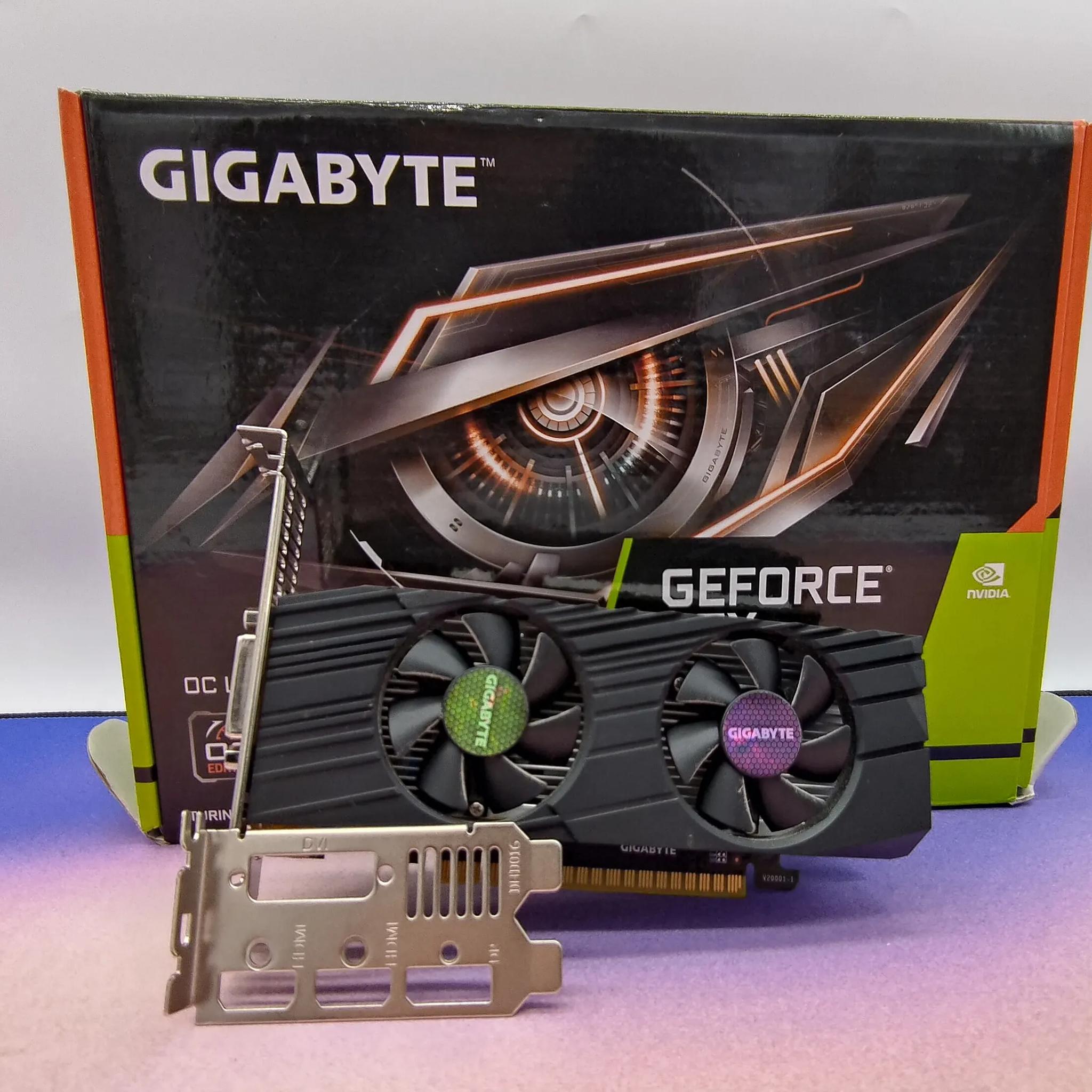 Gigabyte GTX 1650 OC Low Profile (Standard PCIE bracket included)