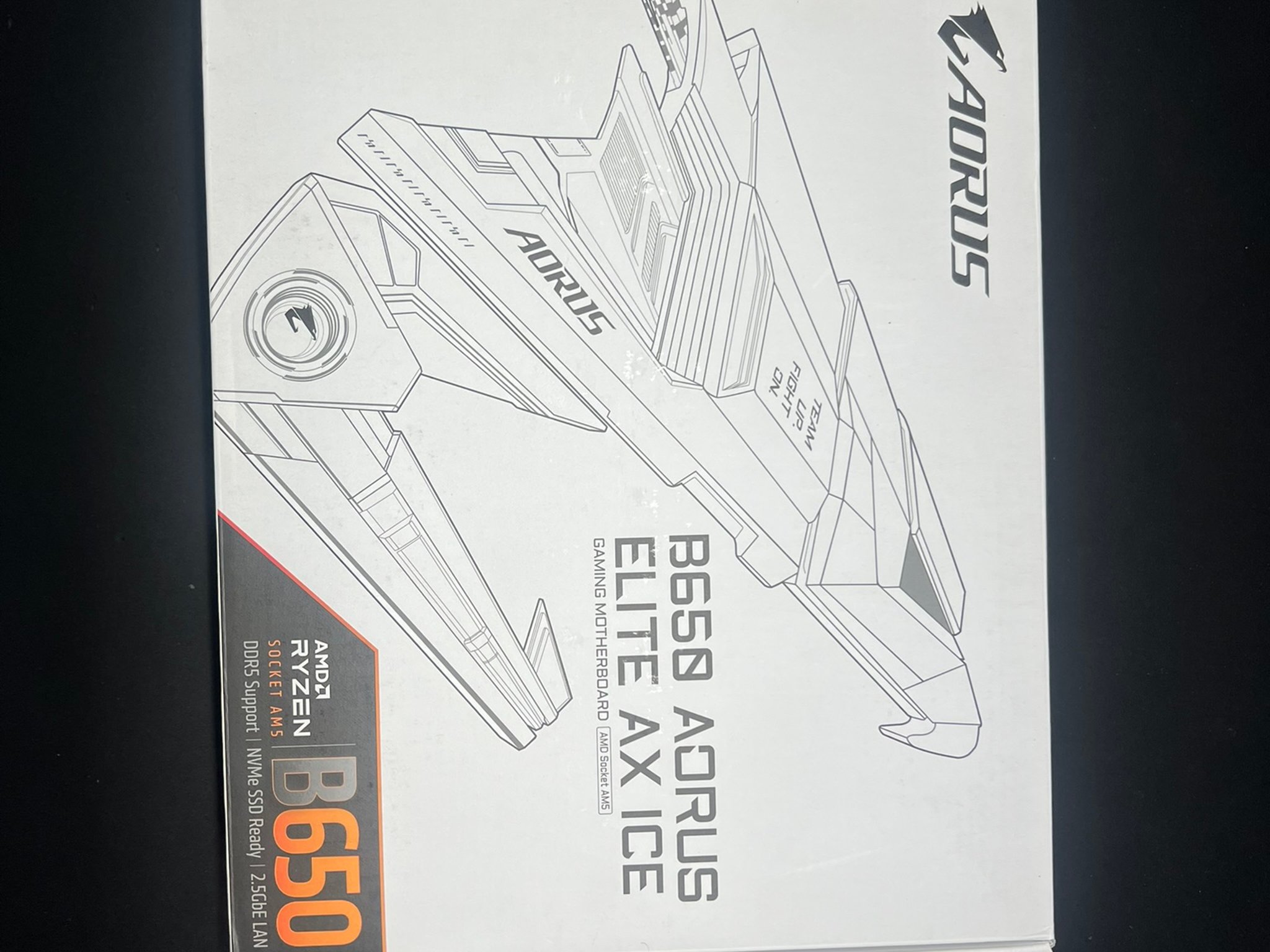 GIGABYTE B650 AORUS Elite AX ICE – ATX AM5 Motherboard