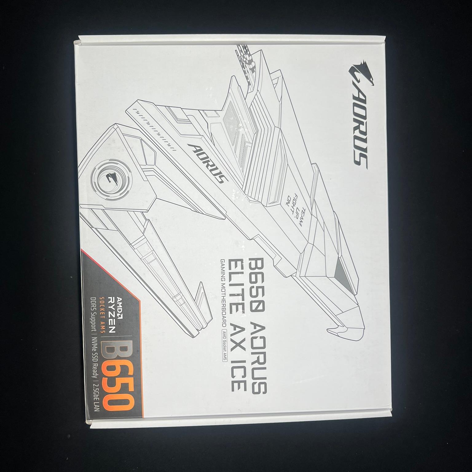 GIGABYTE B650 AORUS Elite AX ICE – ATX AM5 Motherboard