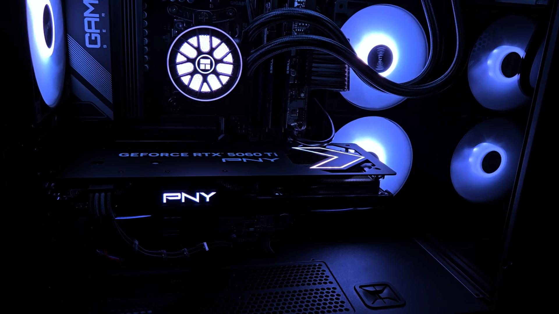 Gaming PC - Ryzen 7 7700X - RTX 5060 Ti 16GB - 32GB DDR5 6000MTs - 1TB NVMe (7000MB/s) - Windows 11
