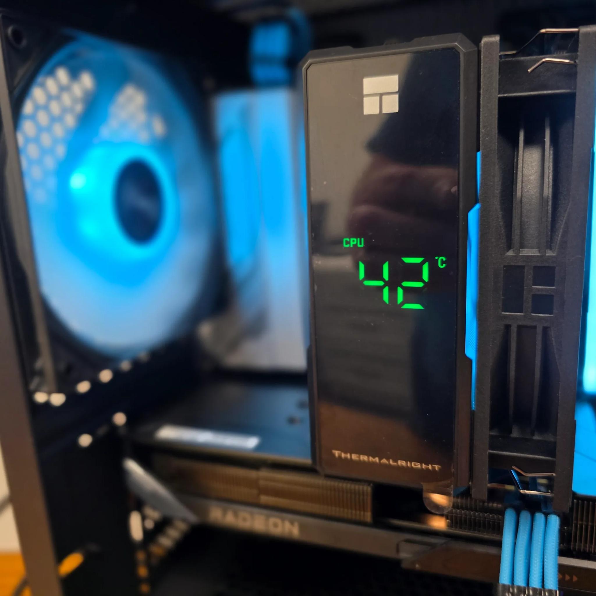 1440p Gaming Computer PC (Ryzen 5 9600x 6 core gaming cpu, RX 9060XT 16GB, 32GB DDR5 6000 MHZ)