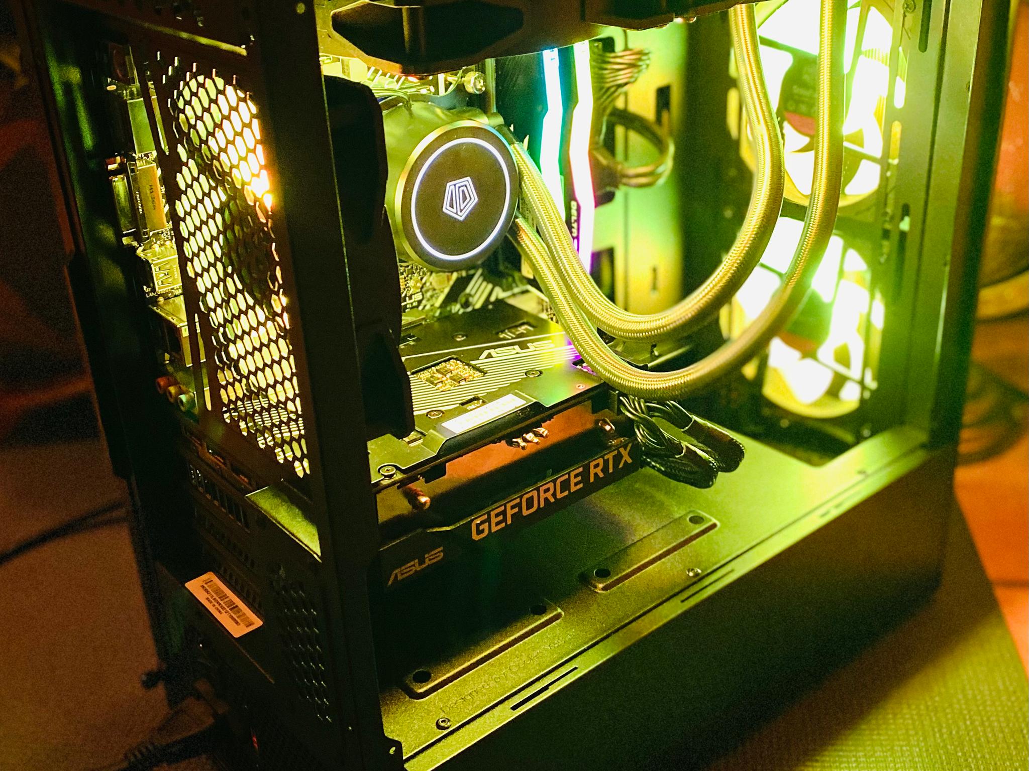 “Dark Comet” Intel 10105F (Comet ☄️ Lake)| RTX 3050| 16GB TFoRce RGB DDR4| NVMe/SSD=1TB | Windows 11