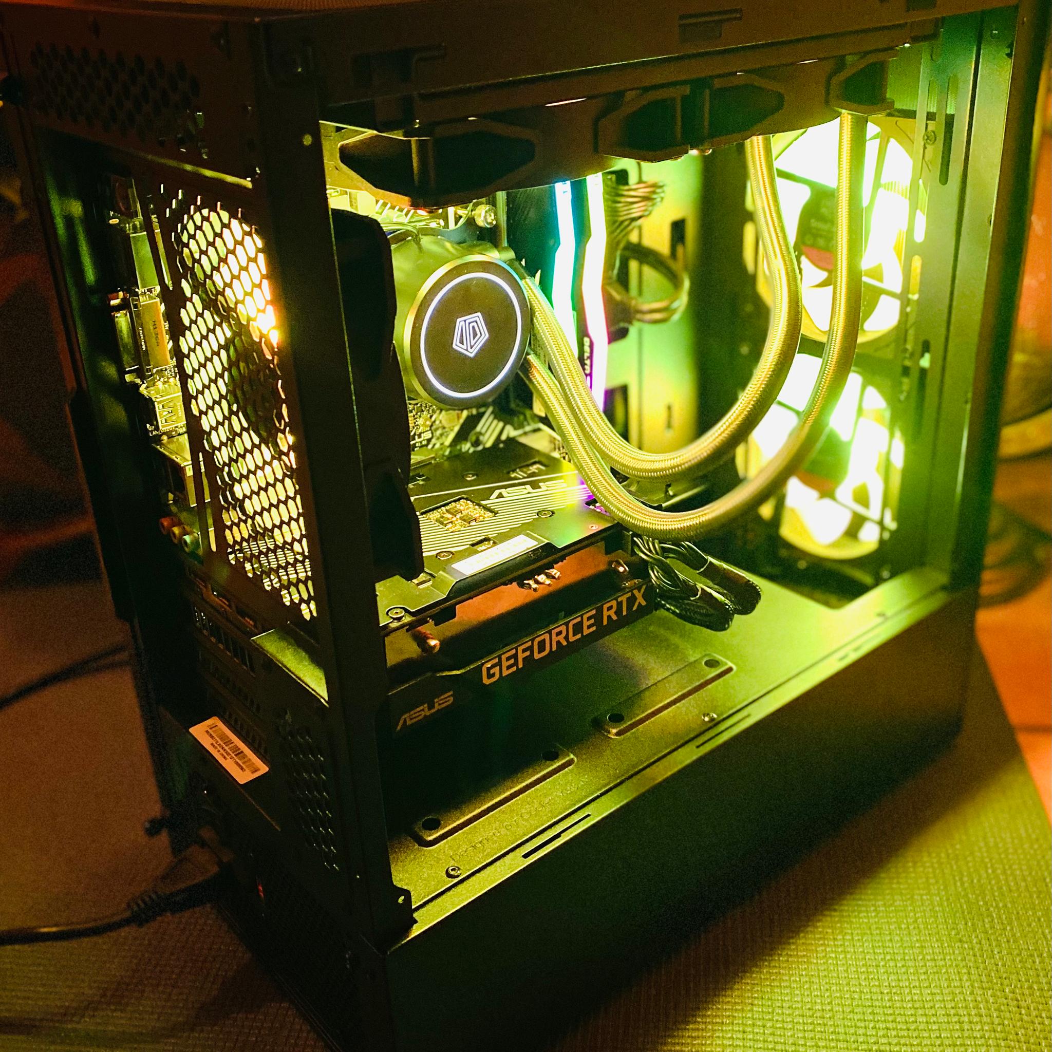 “Dark Comet” Intel 10105F (Comet ☄️ Lake)| RTX 3050| 16GB TFoRce RGB DDR4| NVMe/SSD=1TB | Windows 11