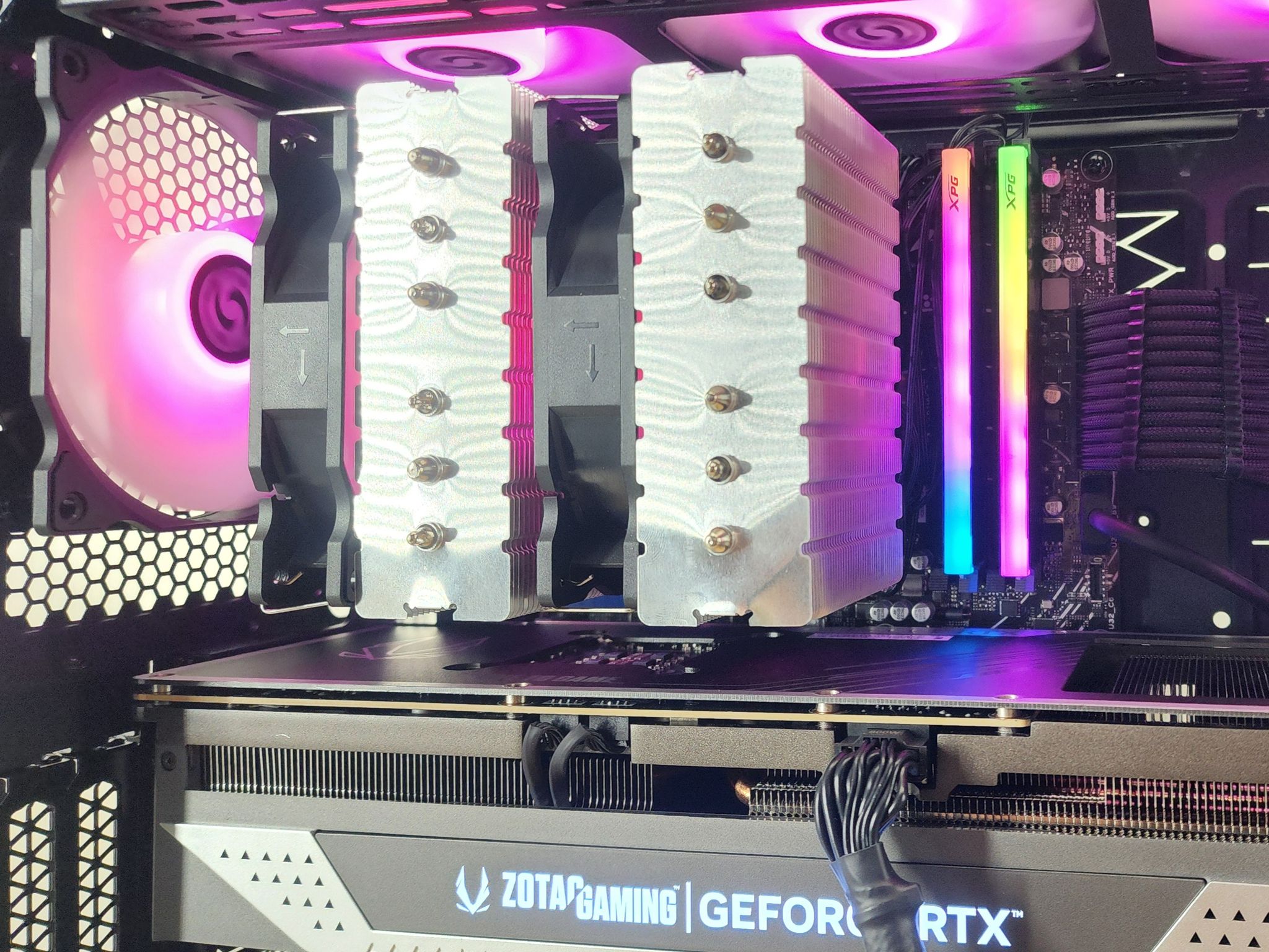 Gaming PC Ryzen 7 7700X 32GB RAM 1TB SSD RTX 4070 Ti SUPER 16GB Win11 Computer