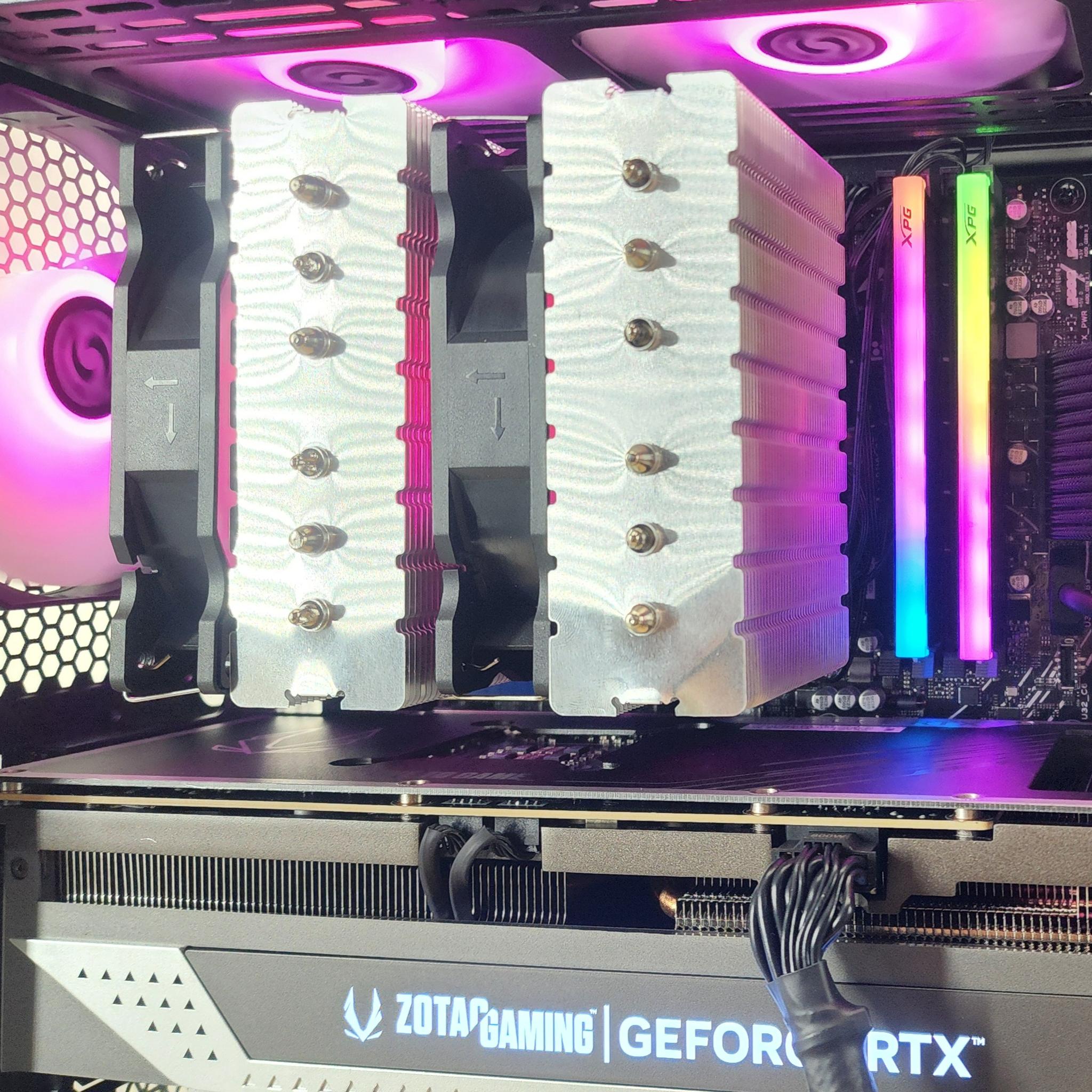 Gaming PC Ryzen 7 7700X 32GB RAM 1TB SSD RTX 4070 Ti SUPER 16GB Win11 Computer
