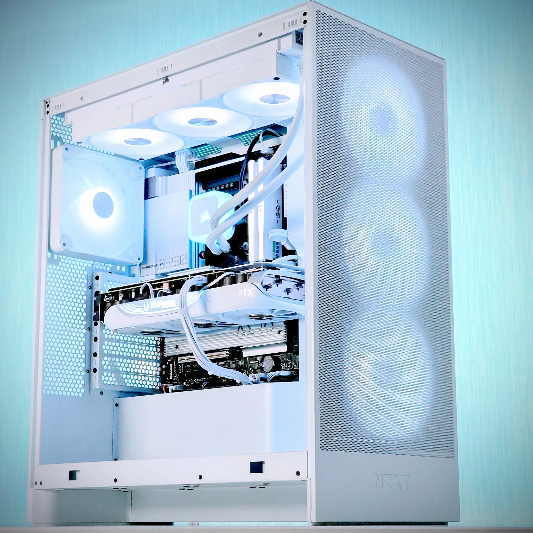 🤍🐻‍❄️ Extreme Gaming PC⚪Nvidia RTX 4070 Ti Super 16GB⚪Intel i9 12900KS 16 core⚪32GB DDR5