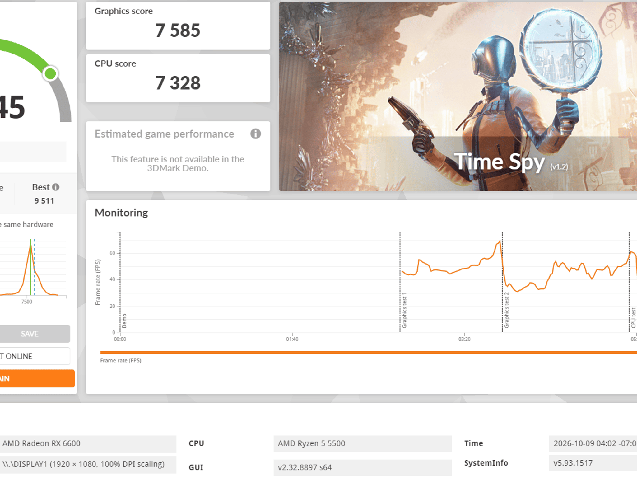 Entry Level 1080p Gaming PC - Ryzen 5 4500, XFX 6600, 16GB RAM, 750 GB Storage