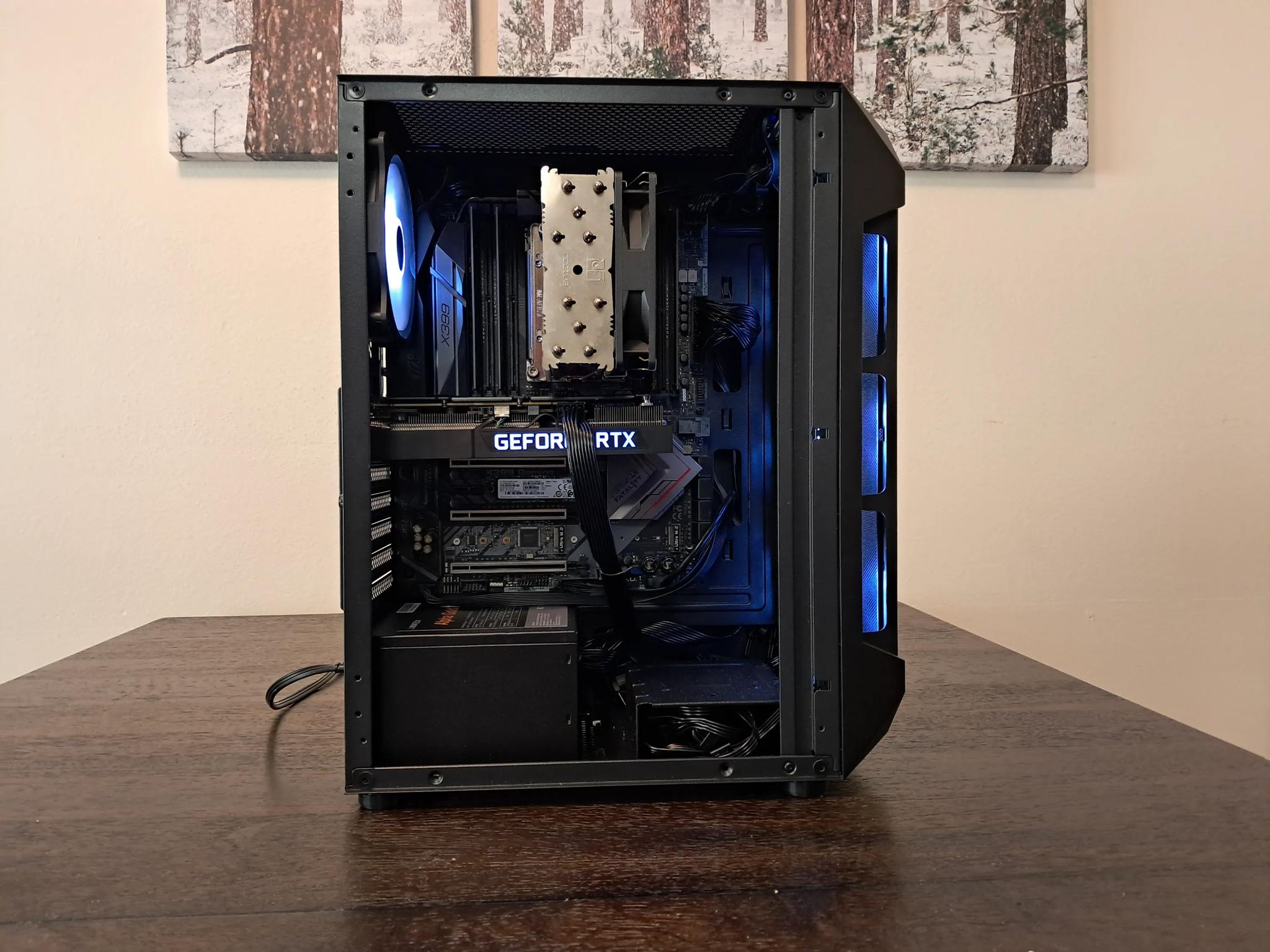 ⚫⚔️1080p Ultra Slayer⚔️⚫ Nvidia RTX 3060 Ti | AMD Threadripper 1900X | 1TB SSD | 32GB DDR4