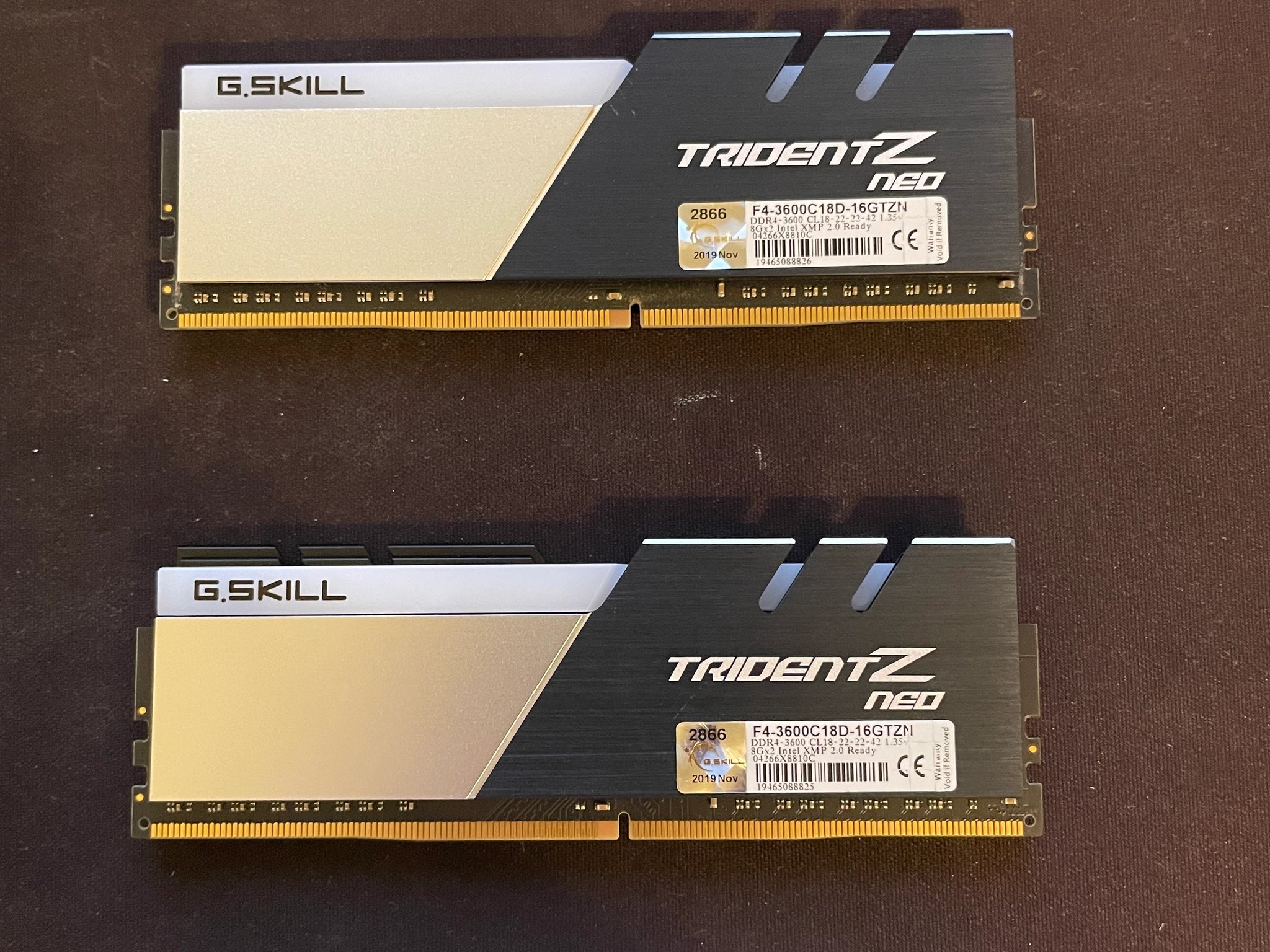 G.Skill TridentZ Neo DDR4 3600 16GB (2x8GB) RAM