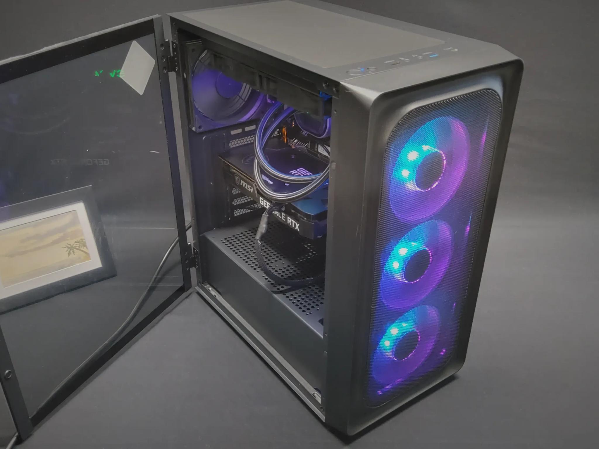 Intel i9 10900k Liquid Cooled - MSI RTX 3060