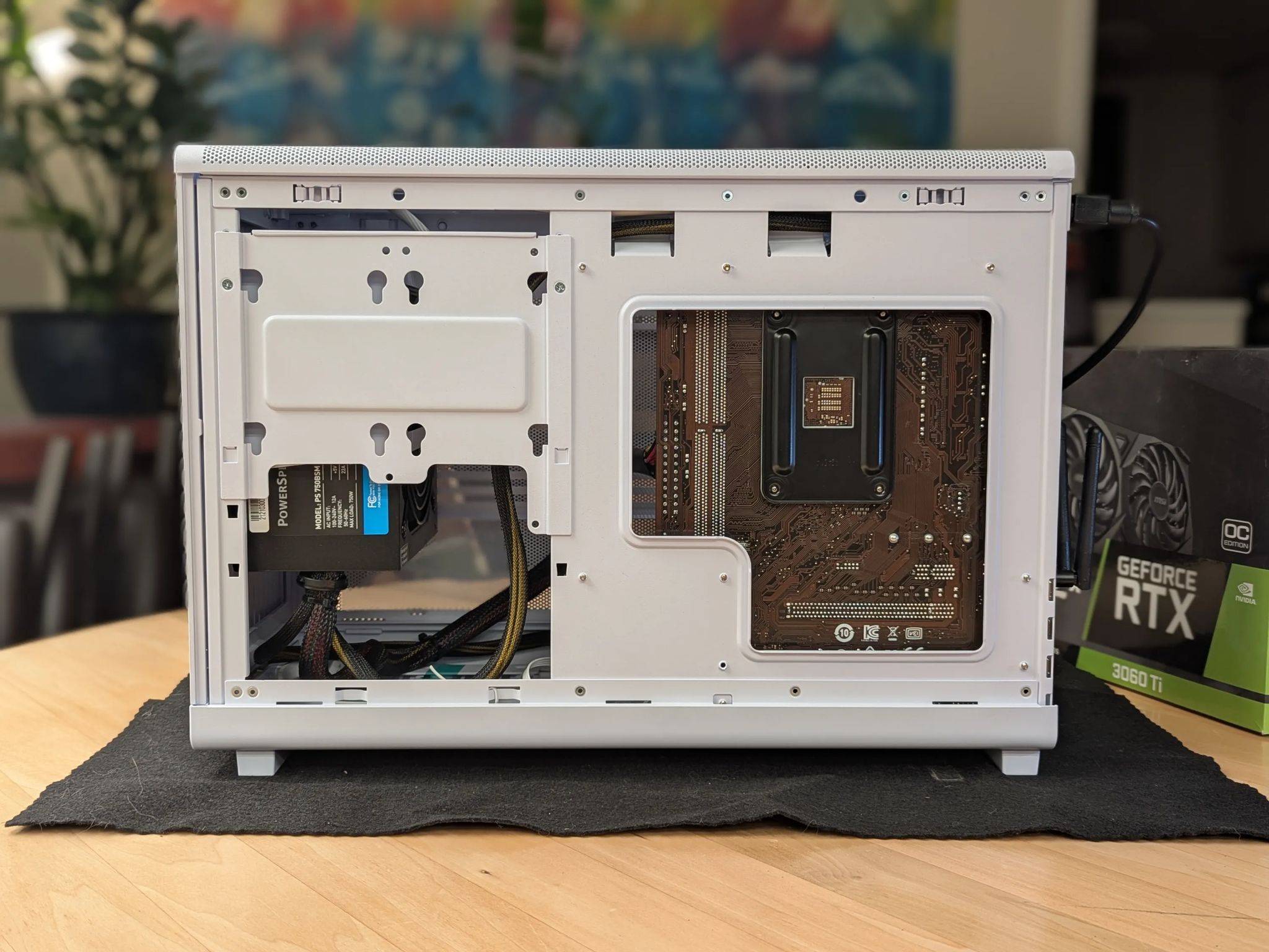 Glacier Forge ❄️ 3060 Ti | Ryzen 5600X | 16GB RAM | 1TB NVMe | WiFi & Windows 11 | MicroATX PC