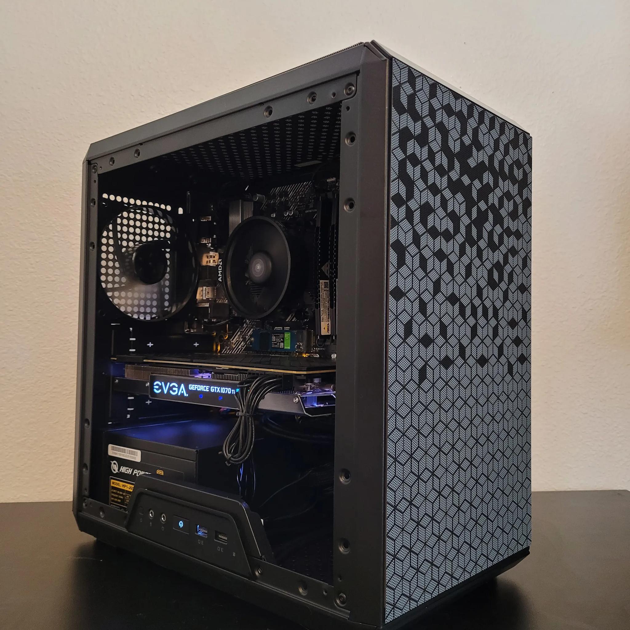 Low-Key // Ryzen 5 1600AF // GTX 1070-ti // 32GB DDR4 // 1TB SSD