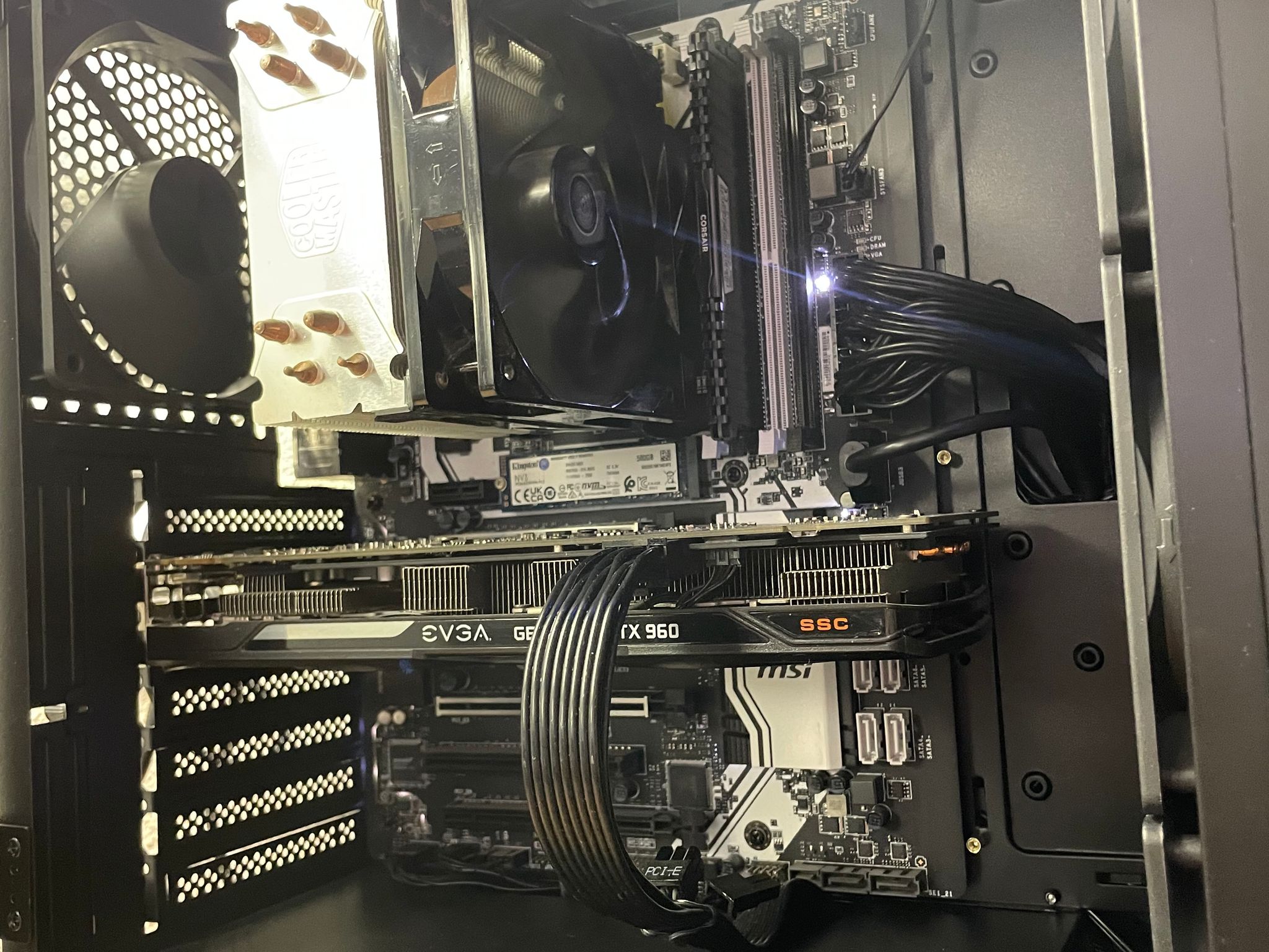🖤 “Blackout”🌟 custom PC -i5-960-8GB